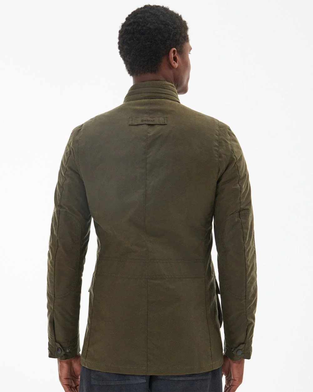 Barbour Corbridge Mens Wax Jacket - Beech/Classic - Image 4