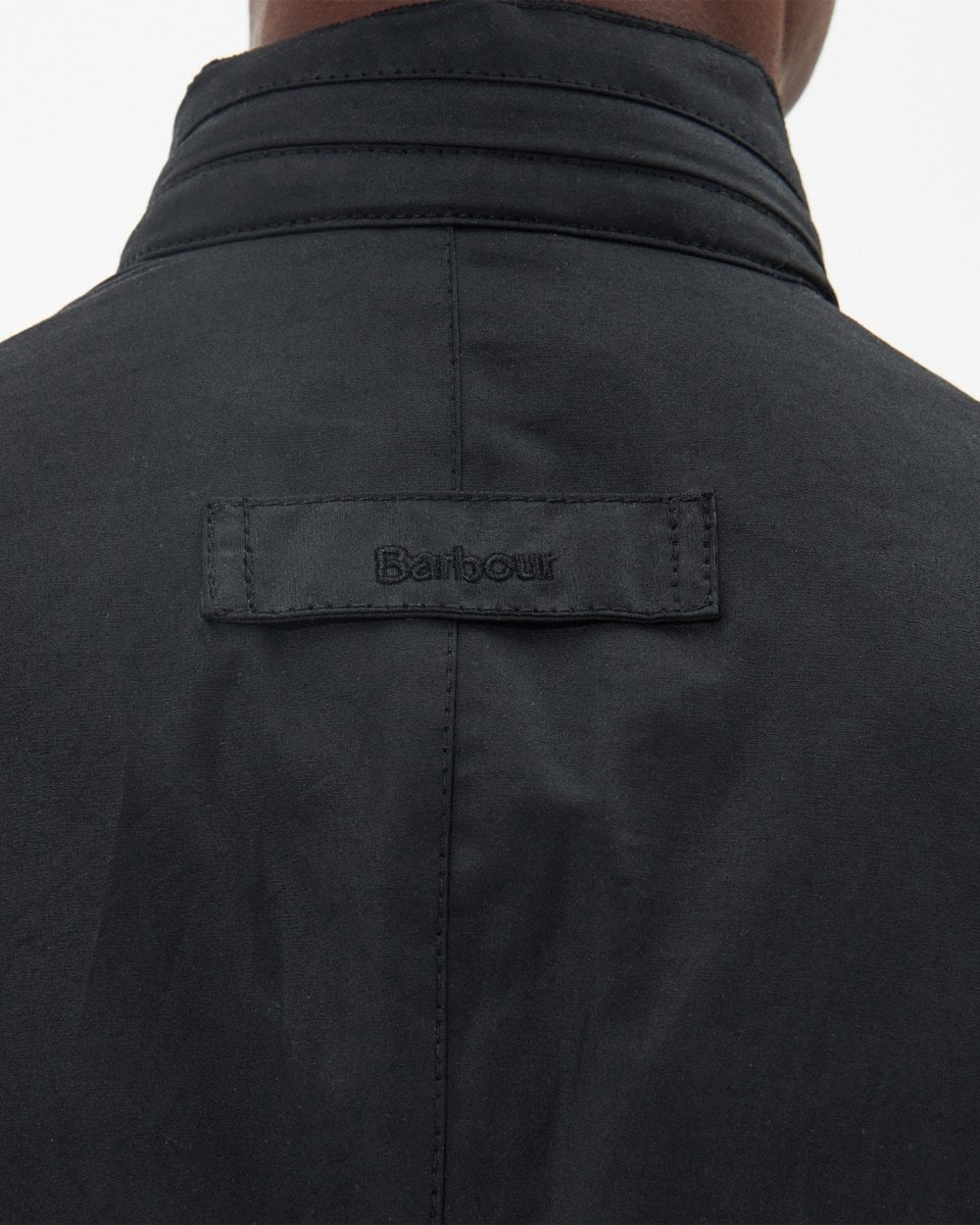 Barbour Corbridge Mens Wax Jacket - Black/Classic - Image 5