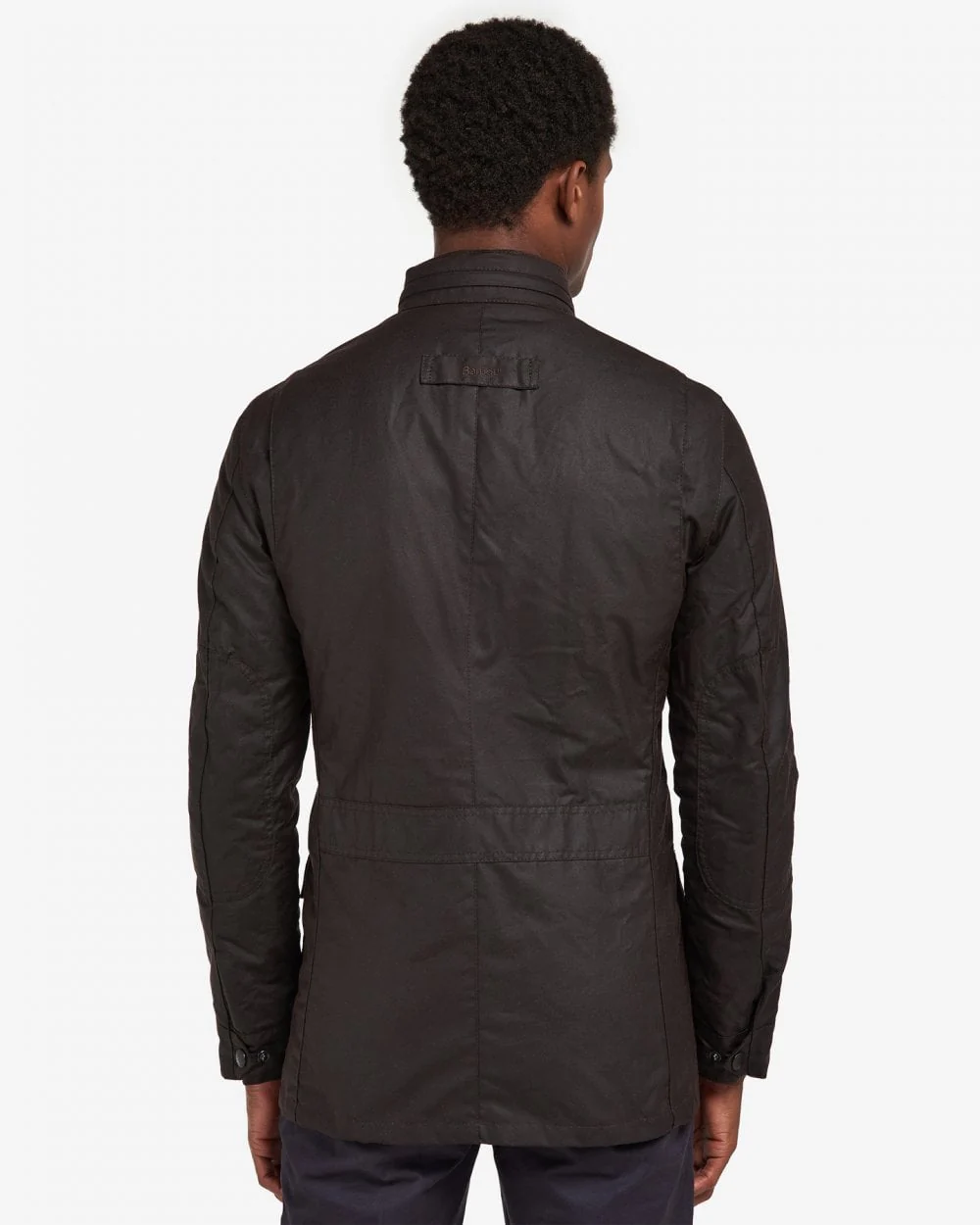 Barbour Corbridge Mens Wax Jacket - Rustic - Image 5