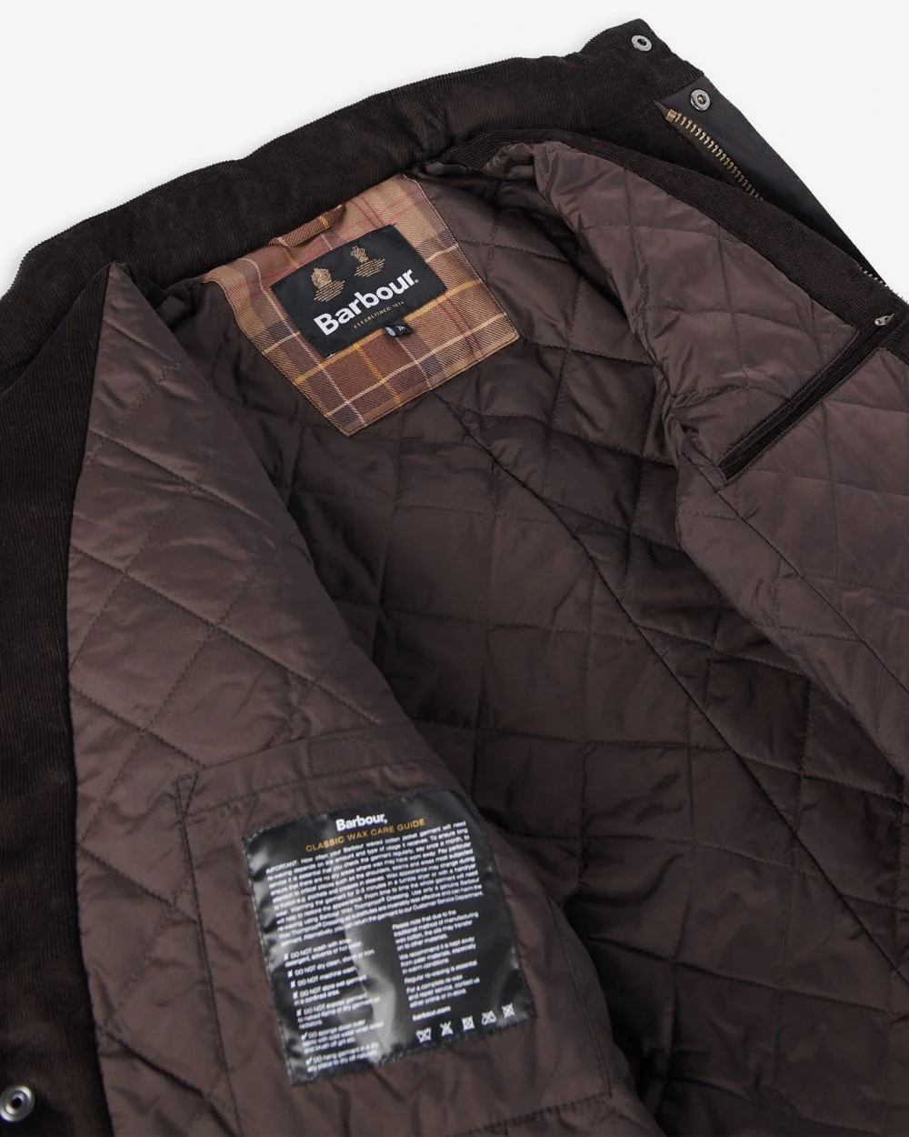 Barbour Corbridge Mens Wax Jacket - Rustic - Image 6