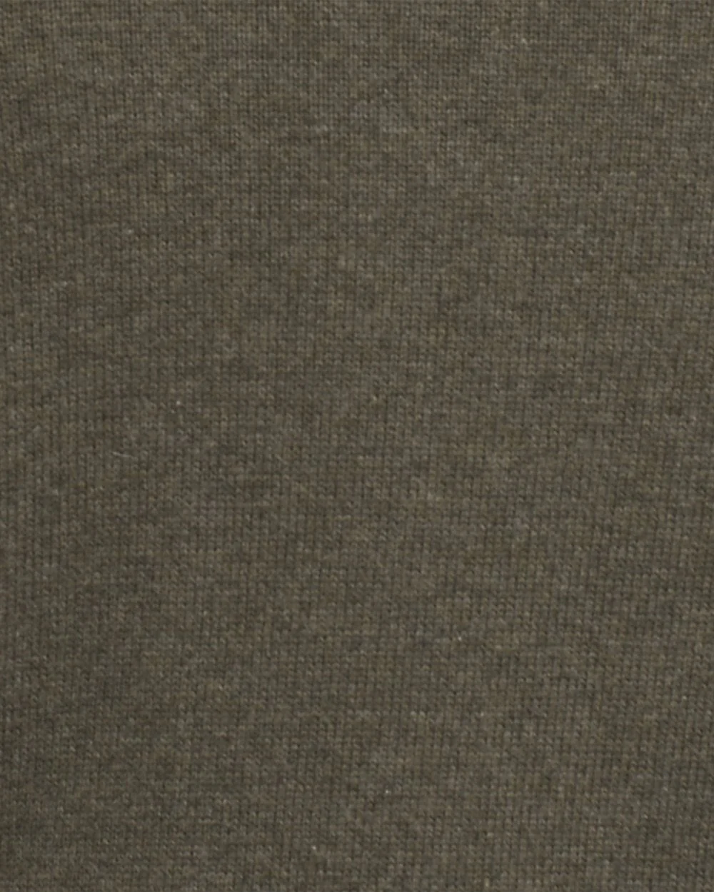 Barbour Cotton Mens Half Zip Jumper - Olive Marl - Image 6