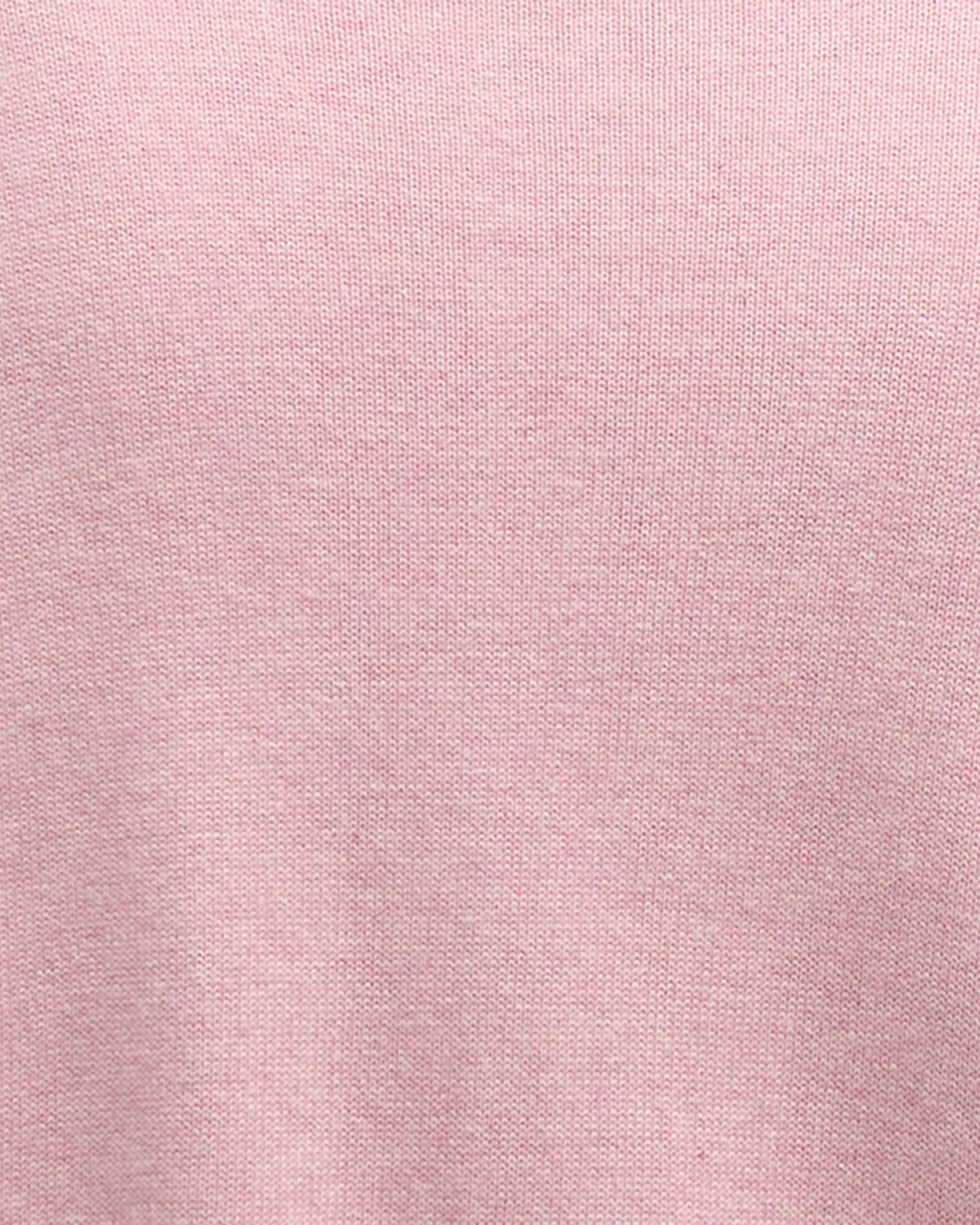 Barbour Cotton Mens Half Zip Jumper - Pink - Image 5