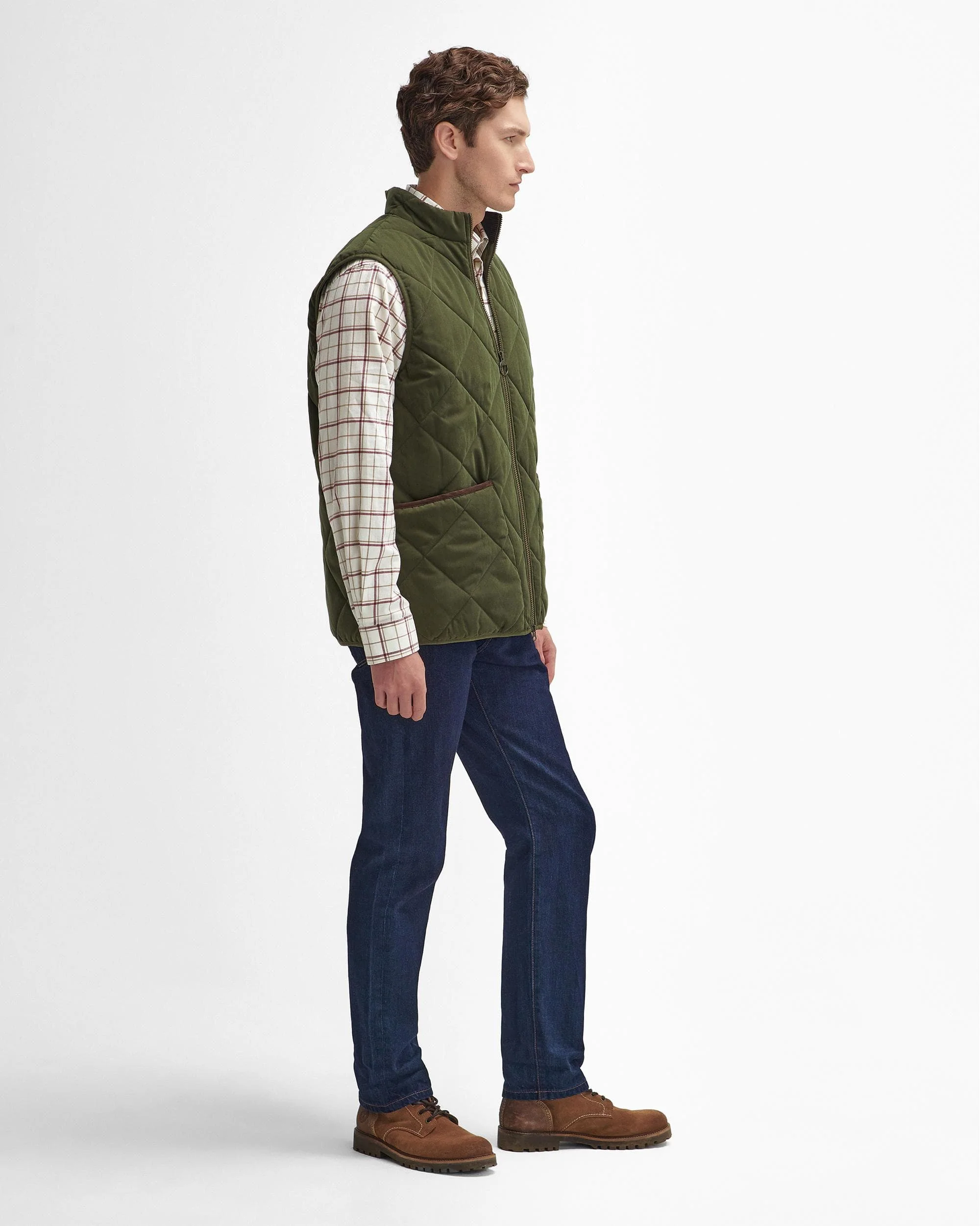 Barbour Country Liddesdale Mens Quilted Gilet - Image 4