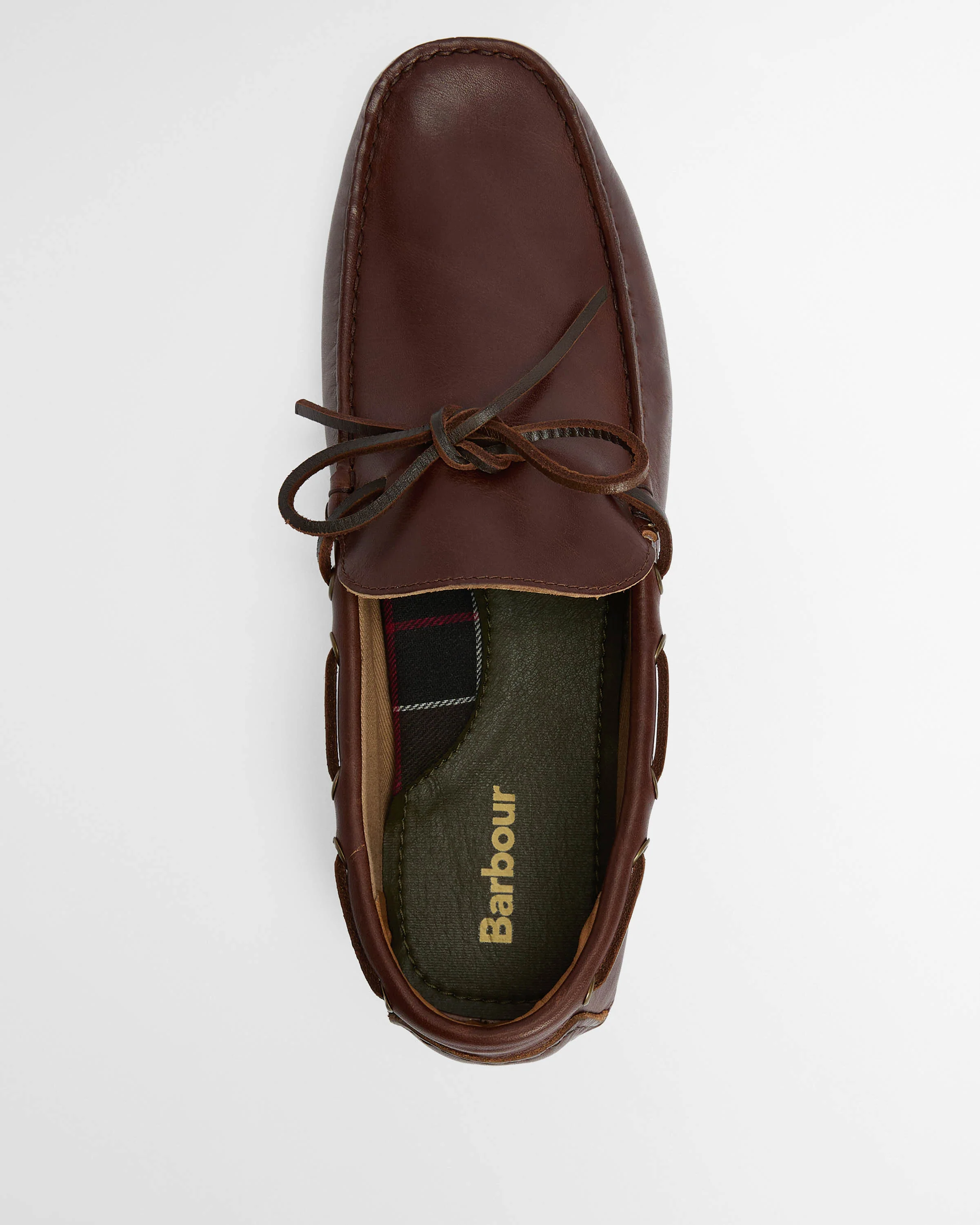 Barbour Courage Mens Driving Shoes - Brown - Image 4