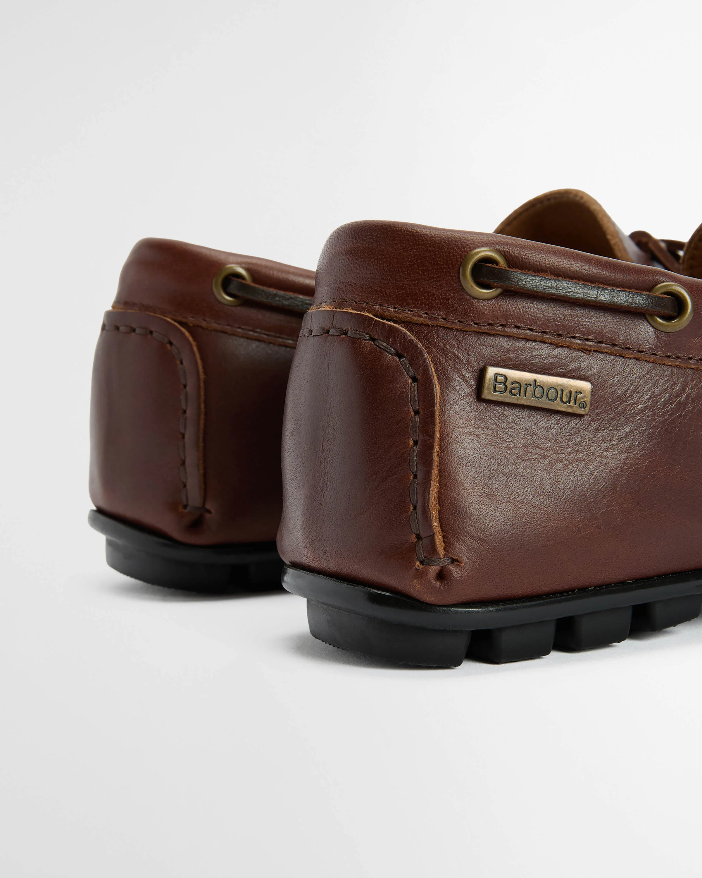 Barbour Courage Mens Driving Shoes - Brown - Image 6