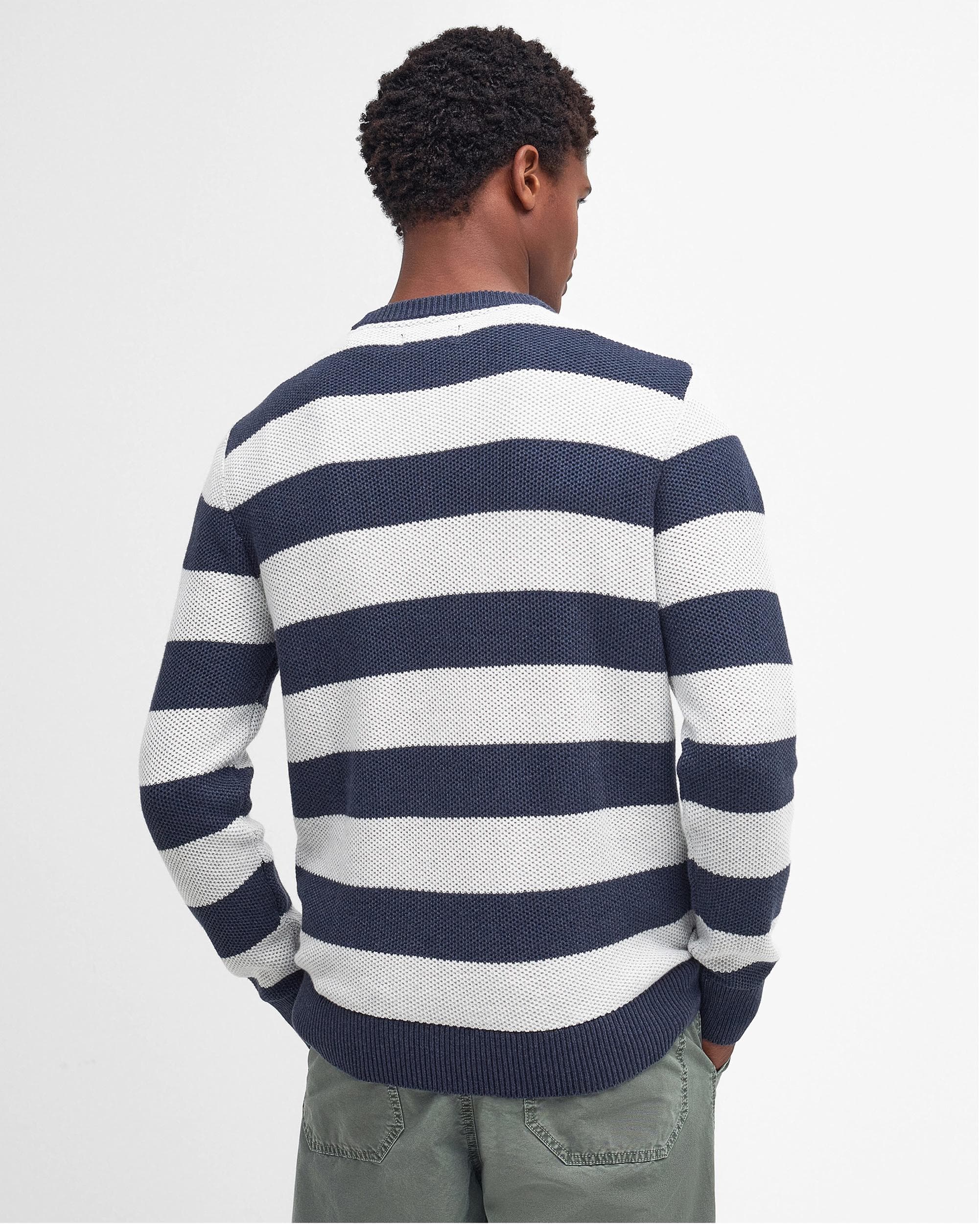 Barbour Craster Mens Crew Jumper - Image 4