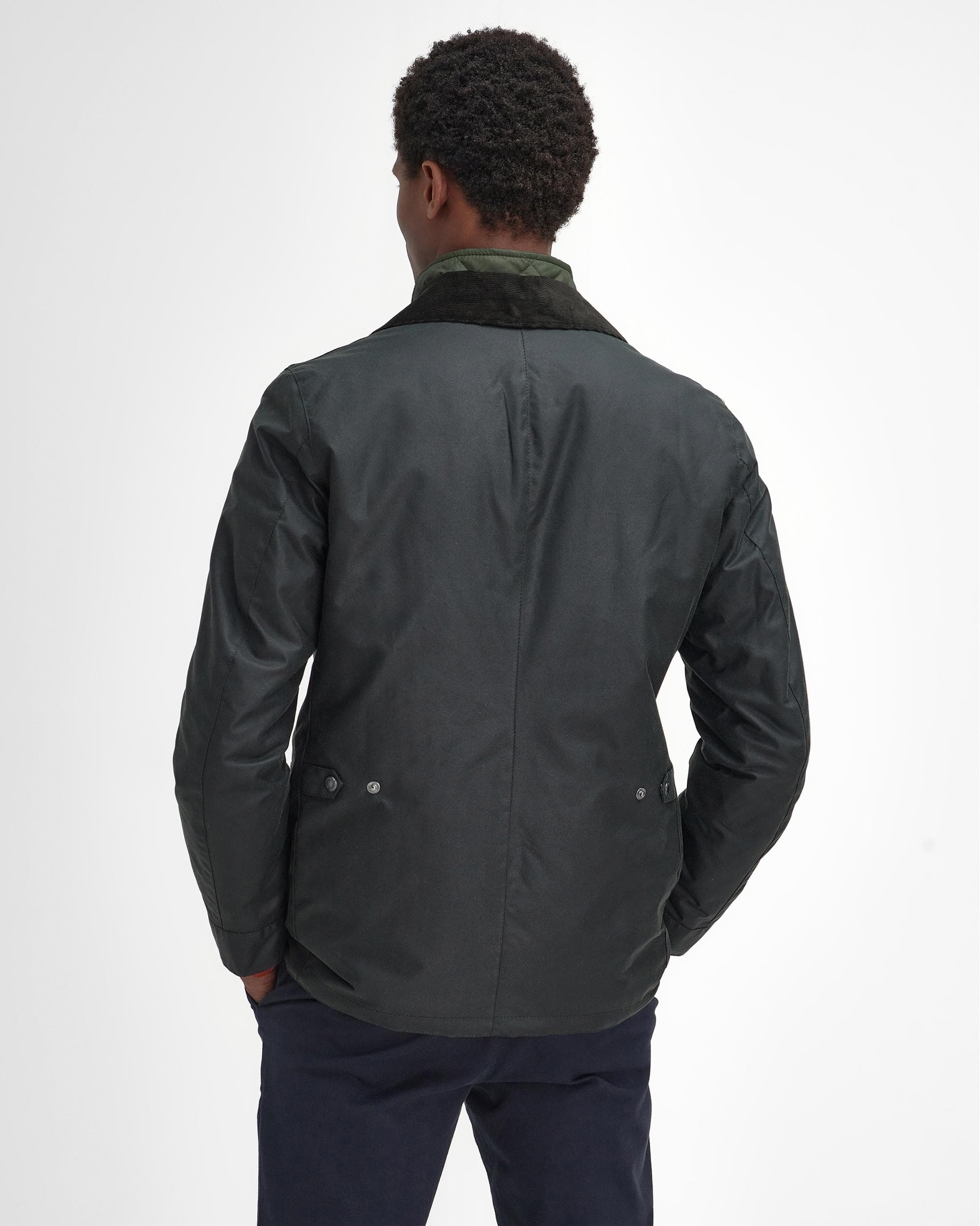 Barbour Craster Mens Mens Wax Jacket - Image 6