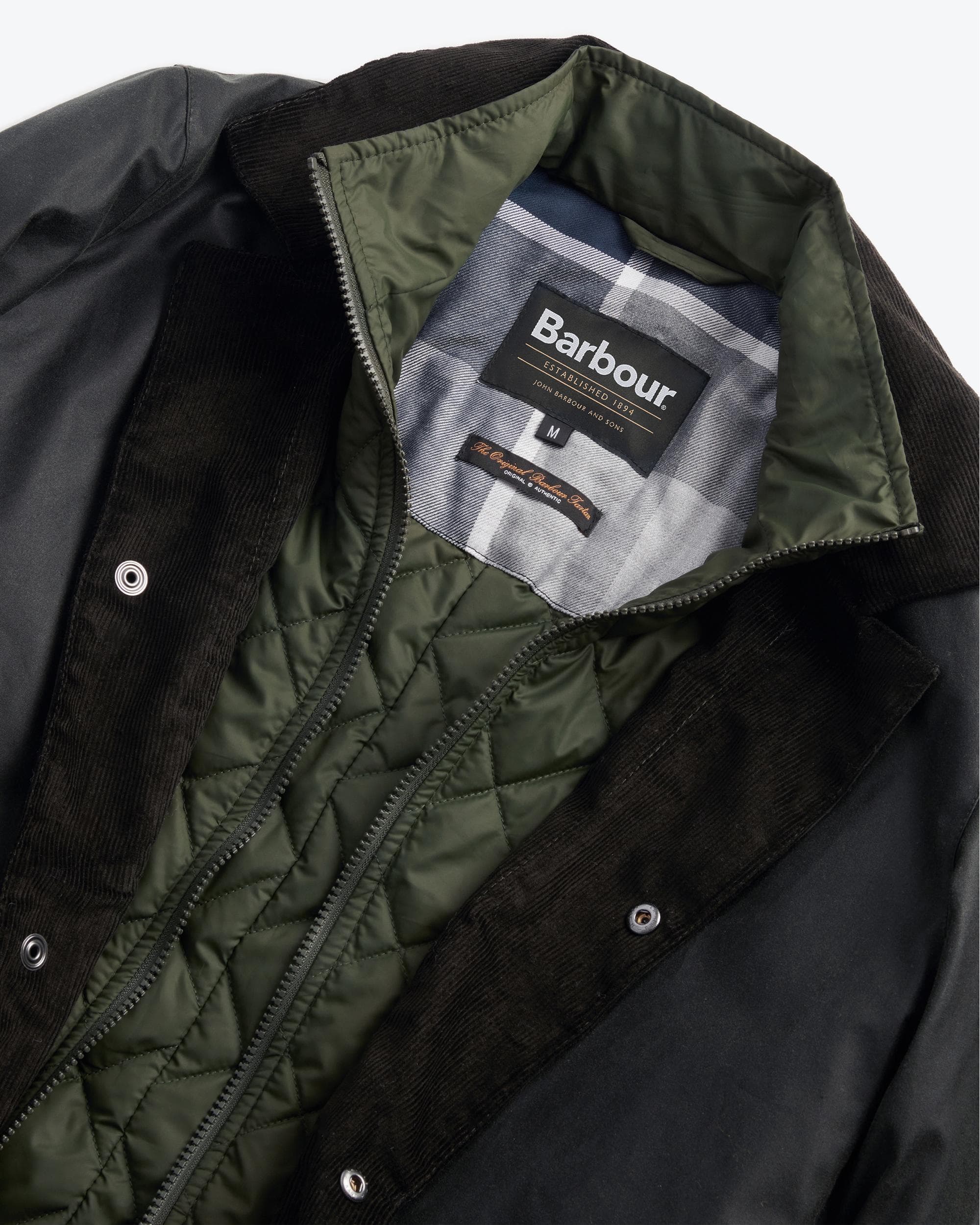 Barbour Craster Mens Mens Wax Jacket - Image 7