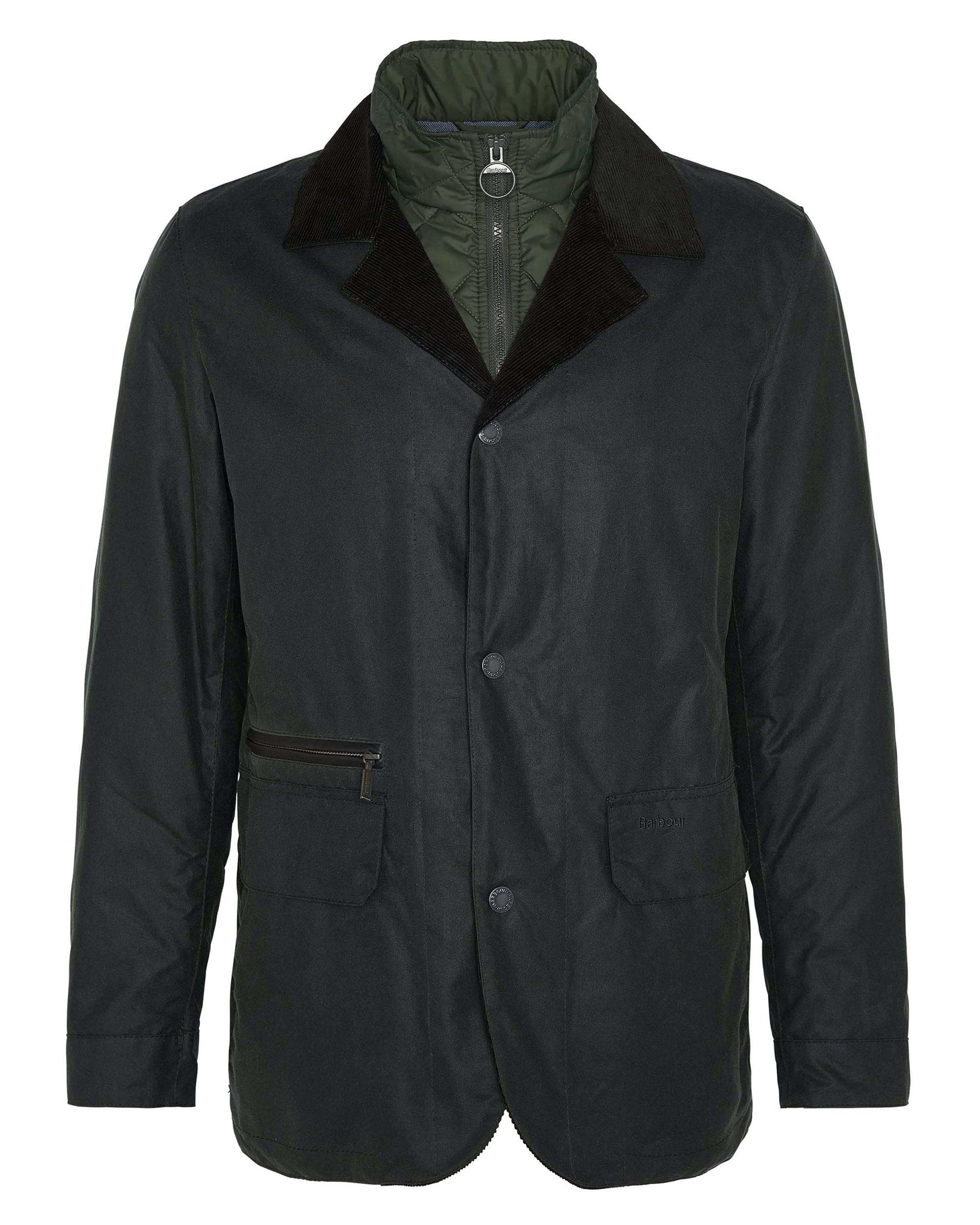 Barbour Craster Mens Mens Wax Jacket - Image 9