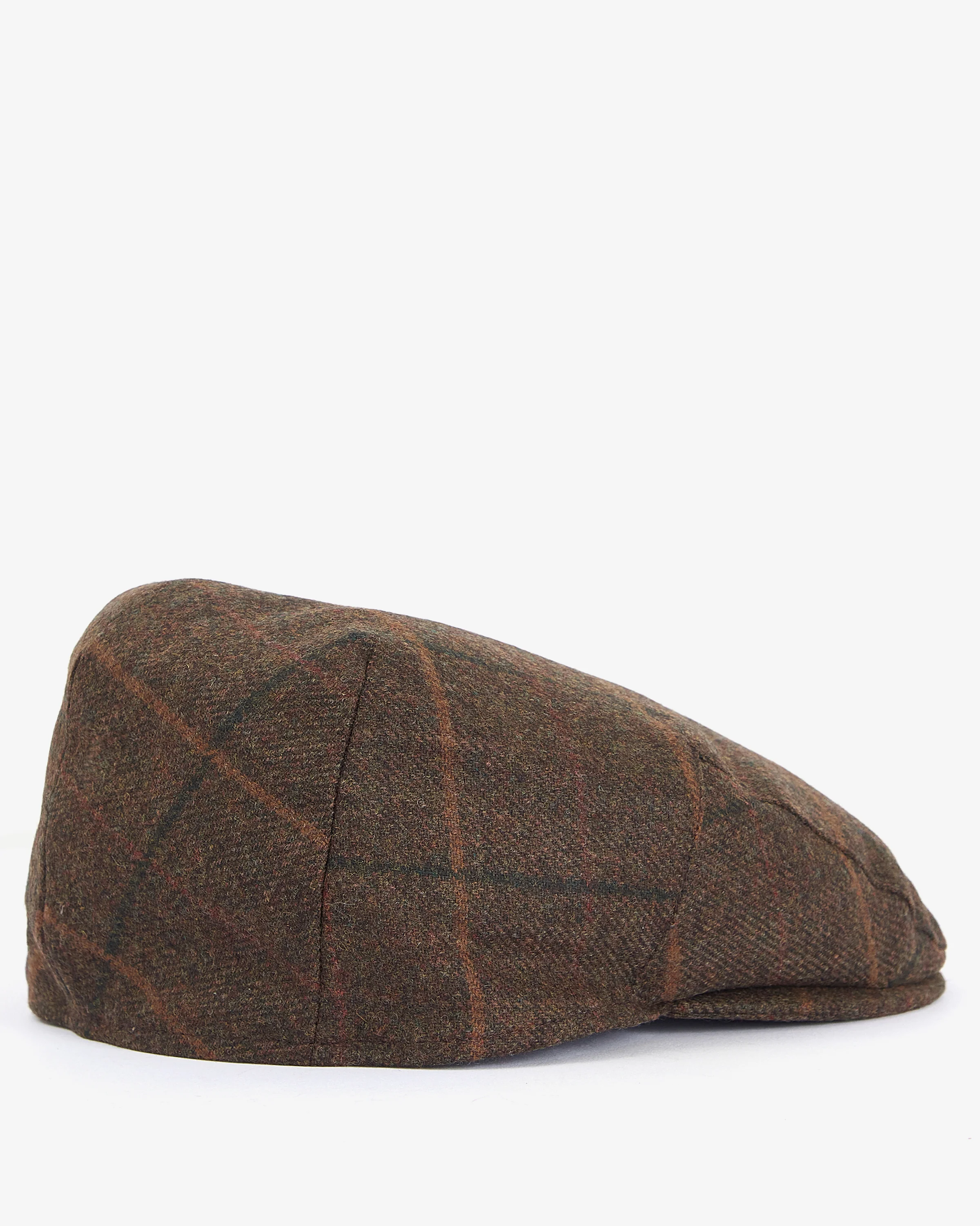 Barbour Crieff Mens Flat Cap - Brown - Image 2