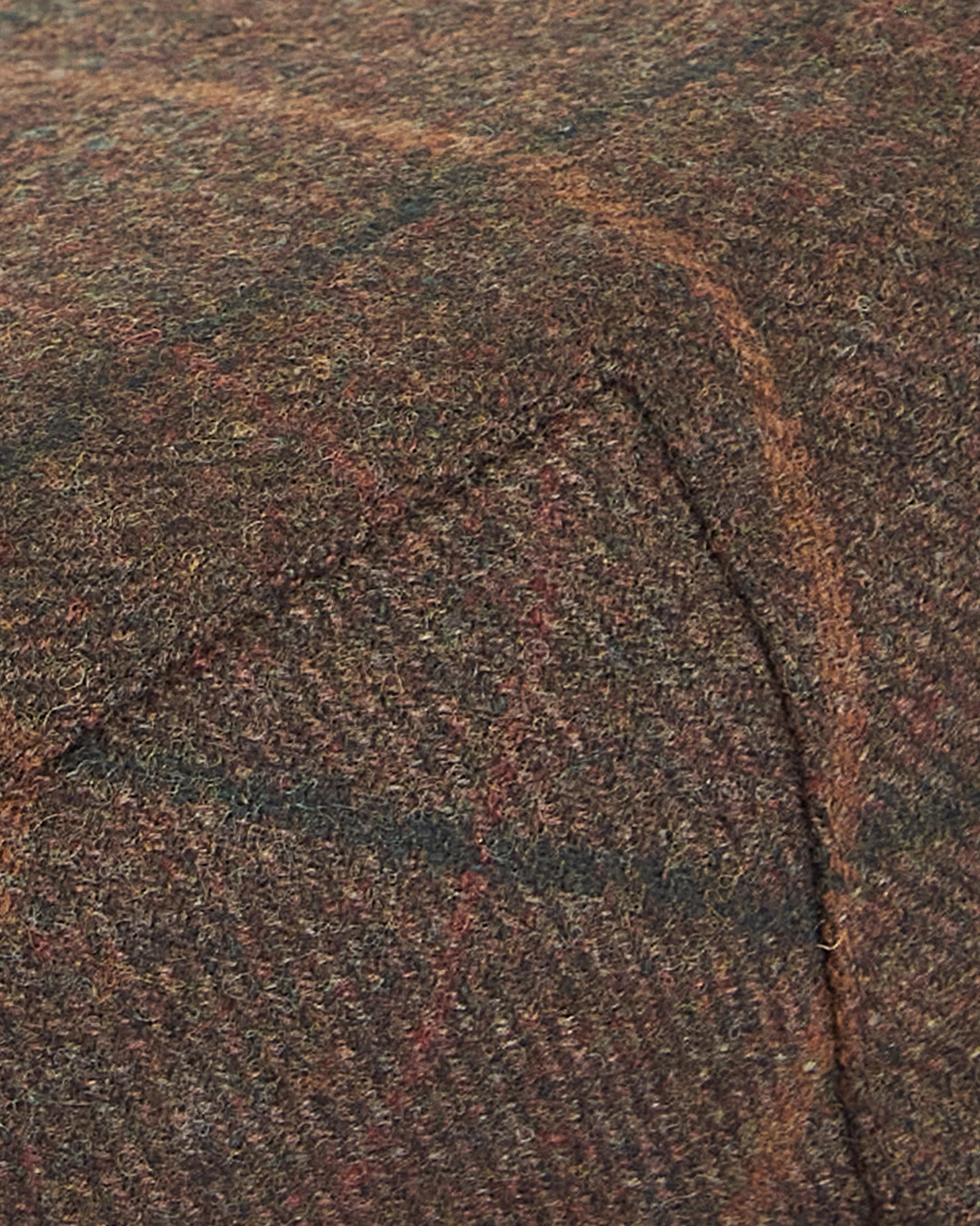 Barbour Crieff Mens Flat Cap - Brown - Image 4