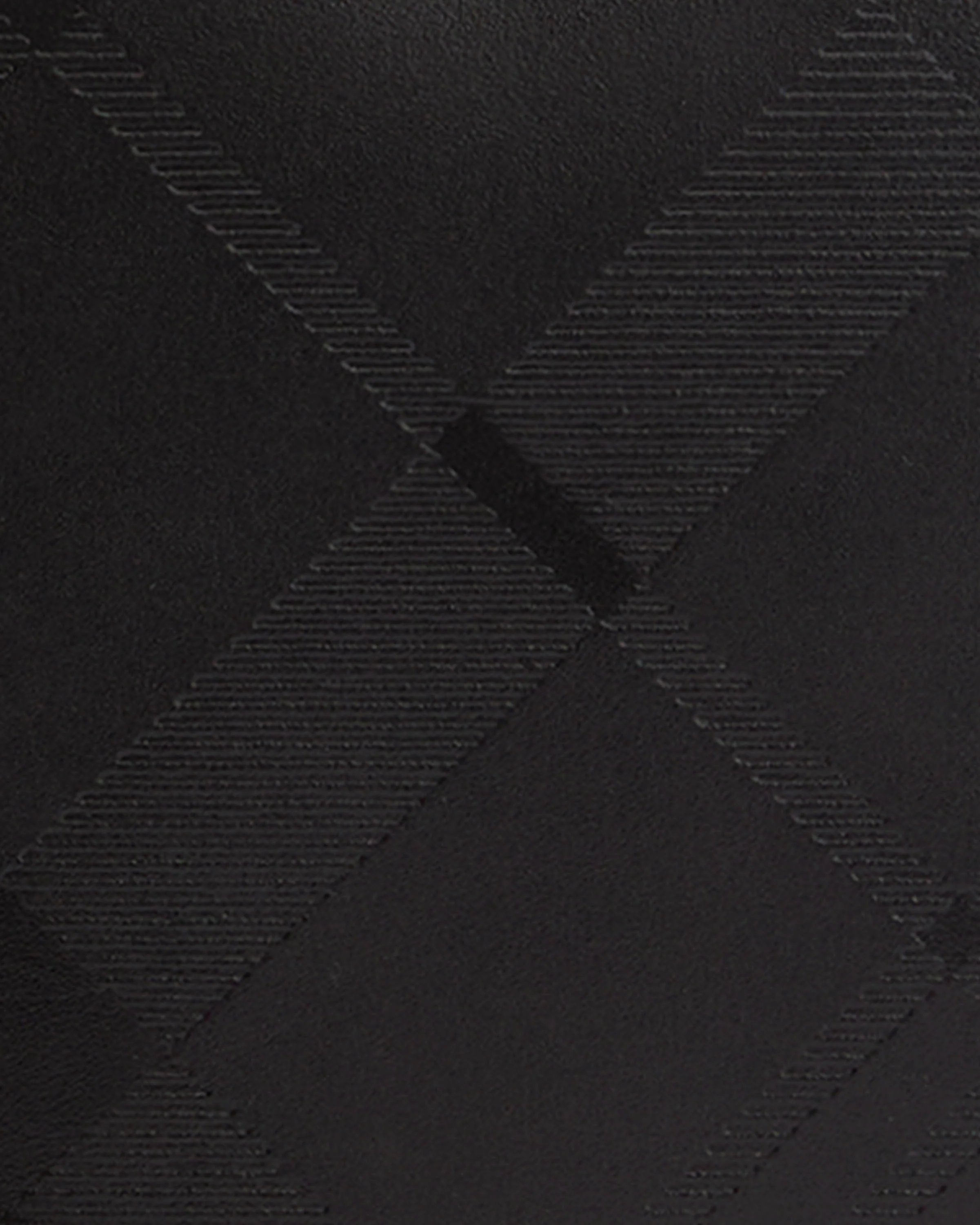 Barbour Daphne Womens Deboss Leather Crossbody Bag - Black/Deboss Tartan - Image 8