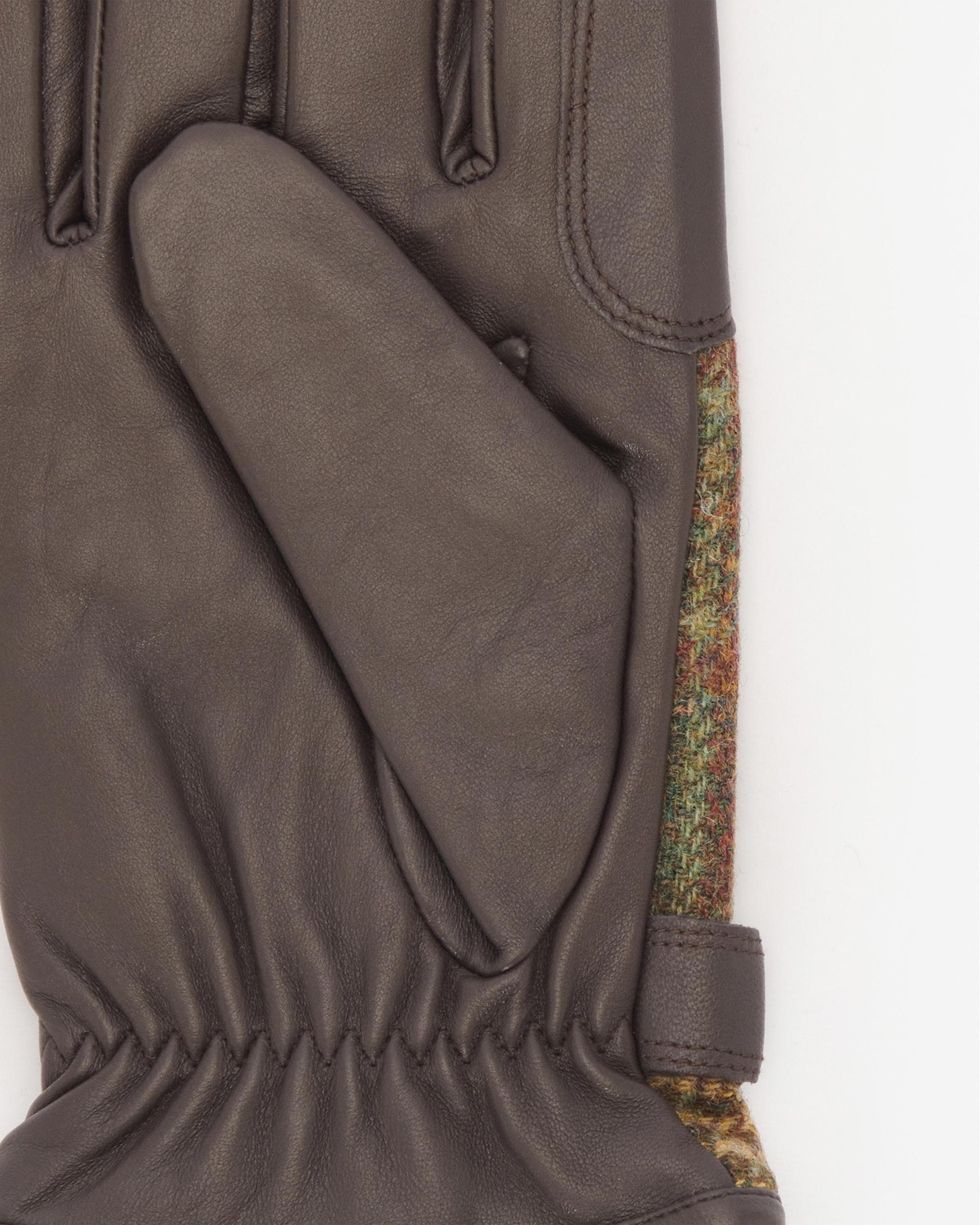 Barbour Deveron Mens Tweed Gloves - Image 4