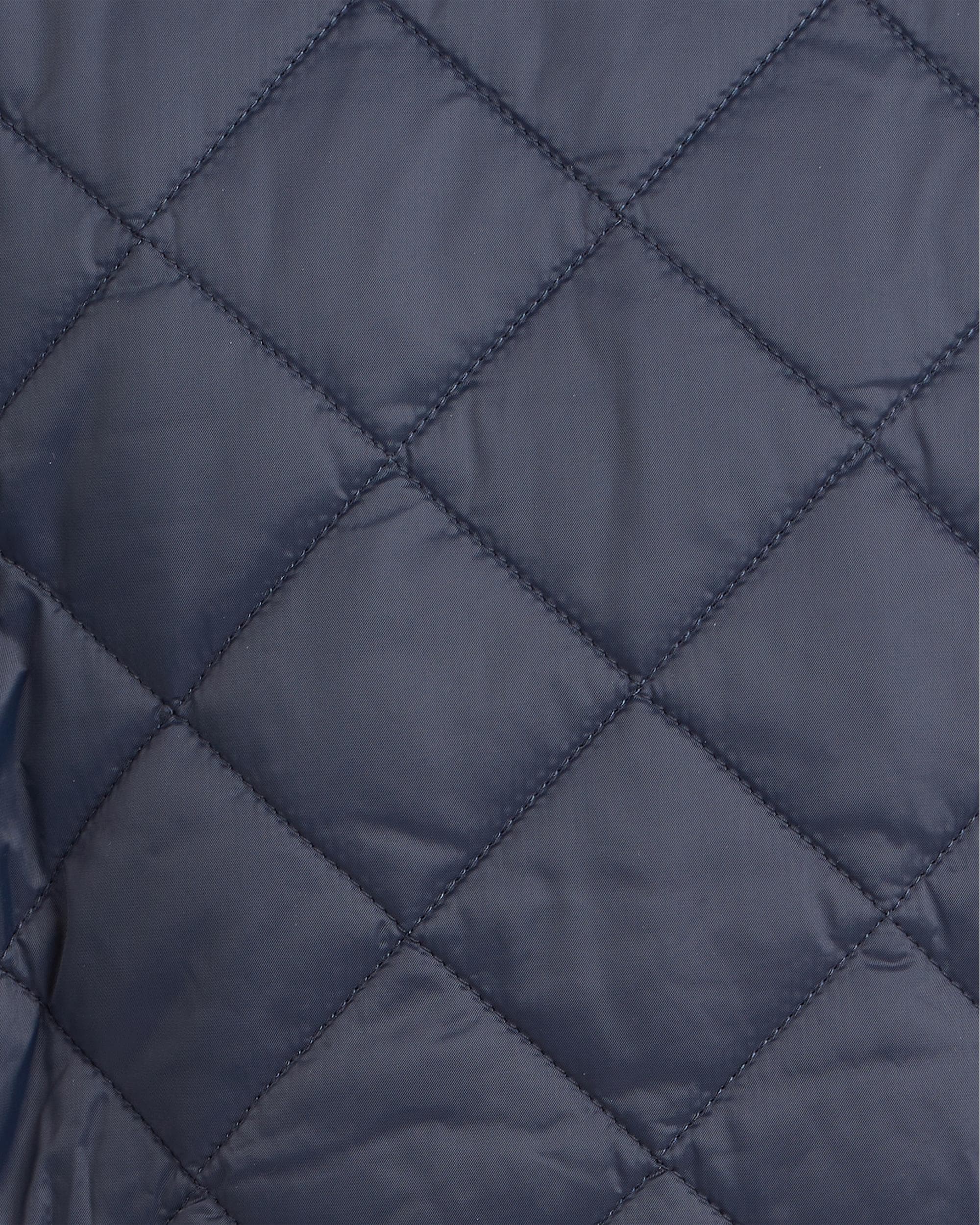 Barbour Deveron Quilted Womens Jacket - Navy/Pale Pink - Image 7