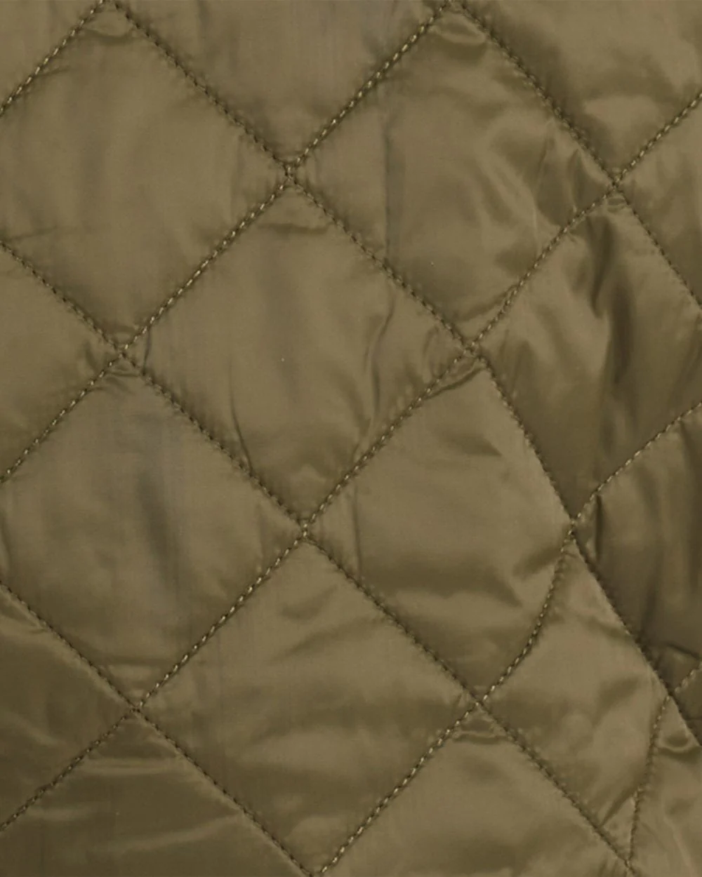 Barbour Deveron Quilted Womens Jacket - Olive/Pale Pink - Image 7