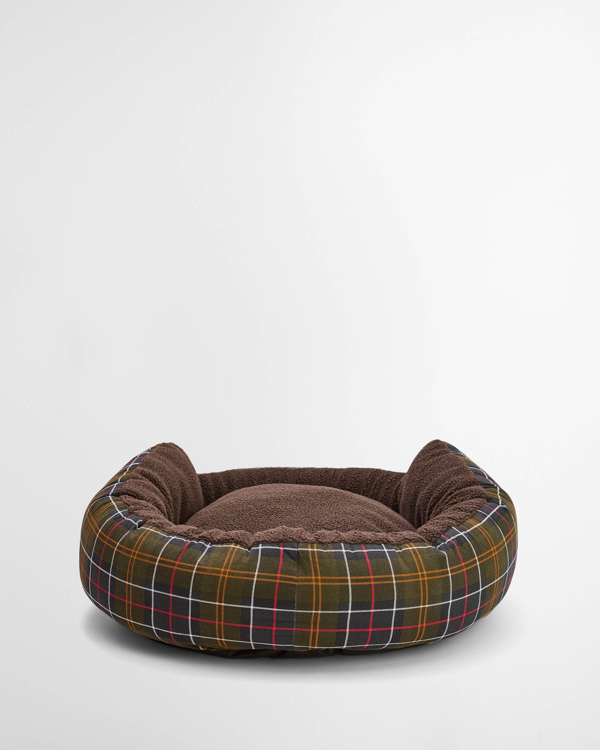 Barbour Dog Snuggle Bed 30" - Classic Tartan - Image 3