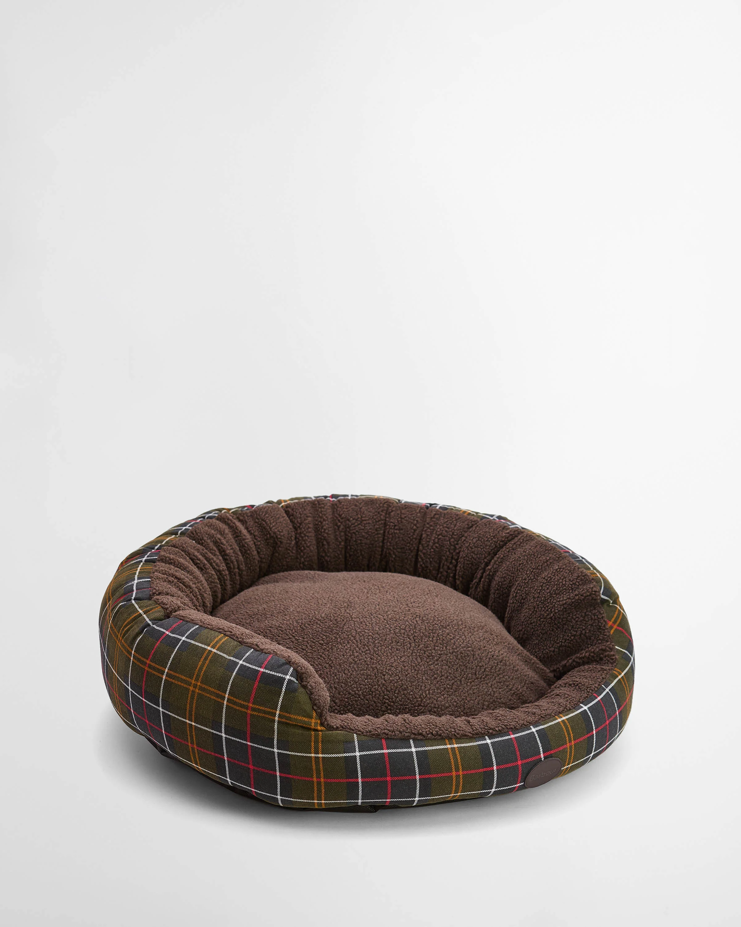Barbour Dog Snuggle Bed 30" - Classic Tartan - Image 6