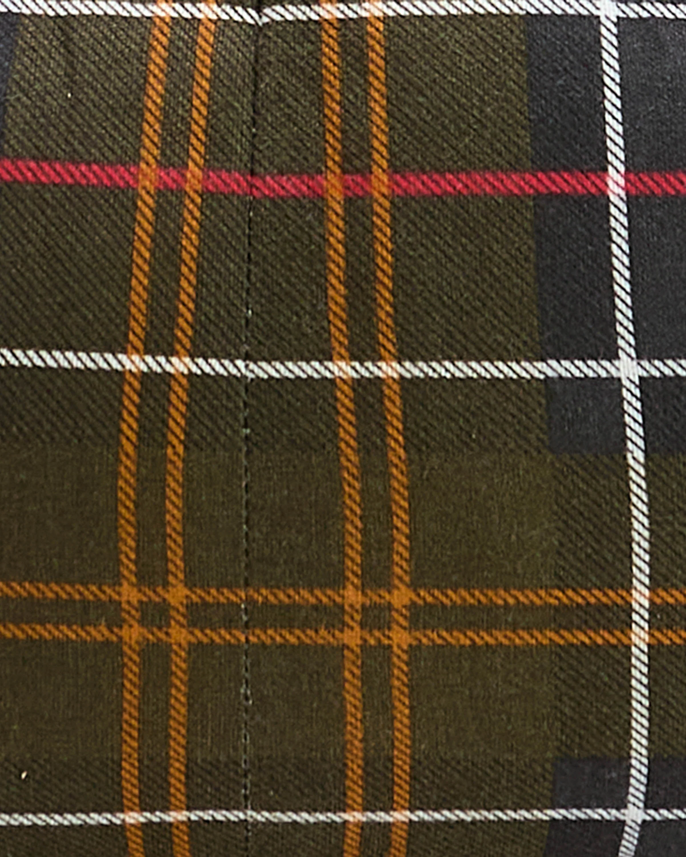 Barbour Dog Snuggle Bed 35" - Classic Tartan - Image 3