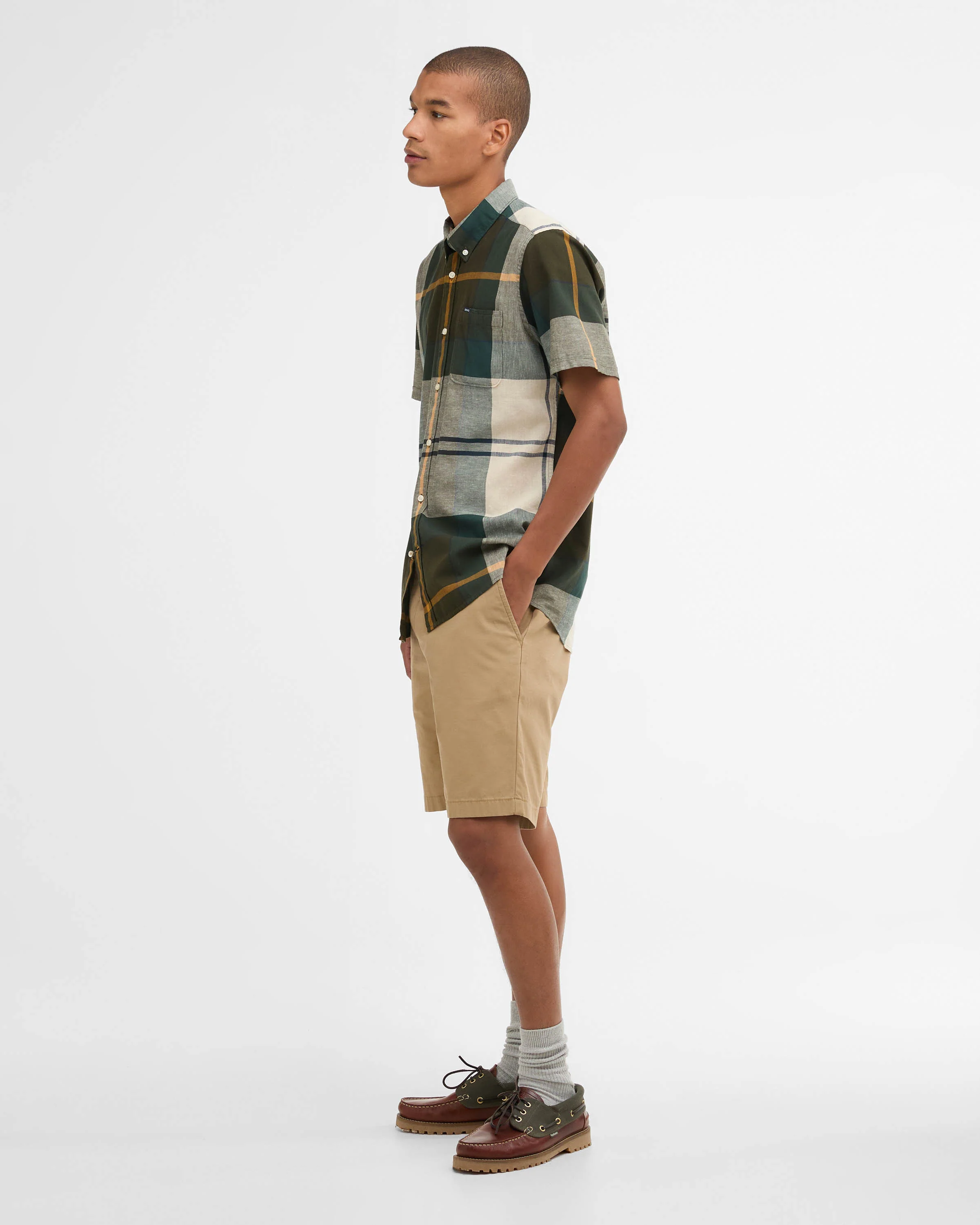 Barbour Douglas Mens Tailored Shirt - Ancient Tartan - Image 2