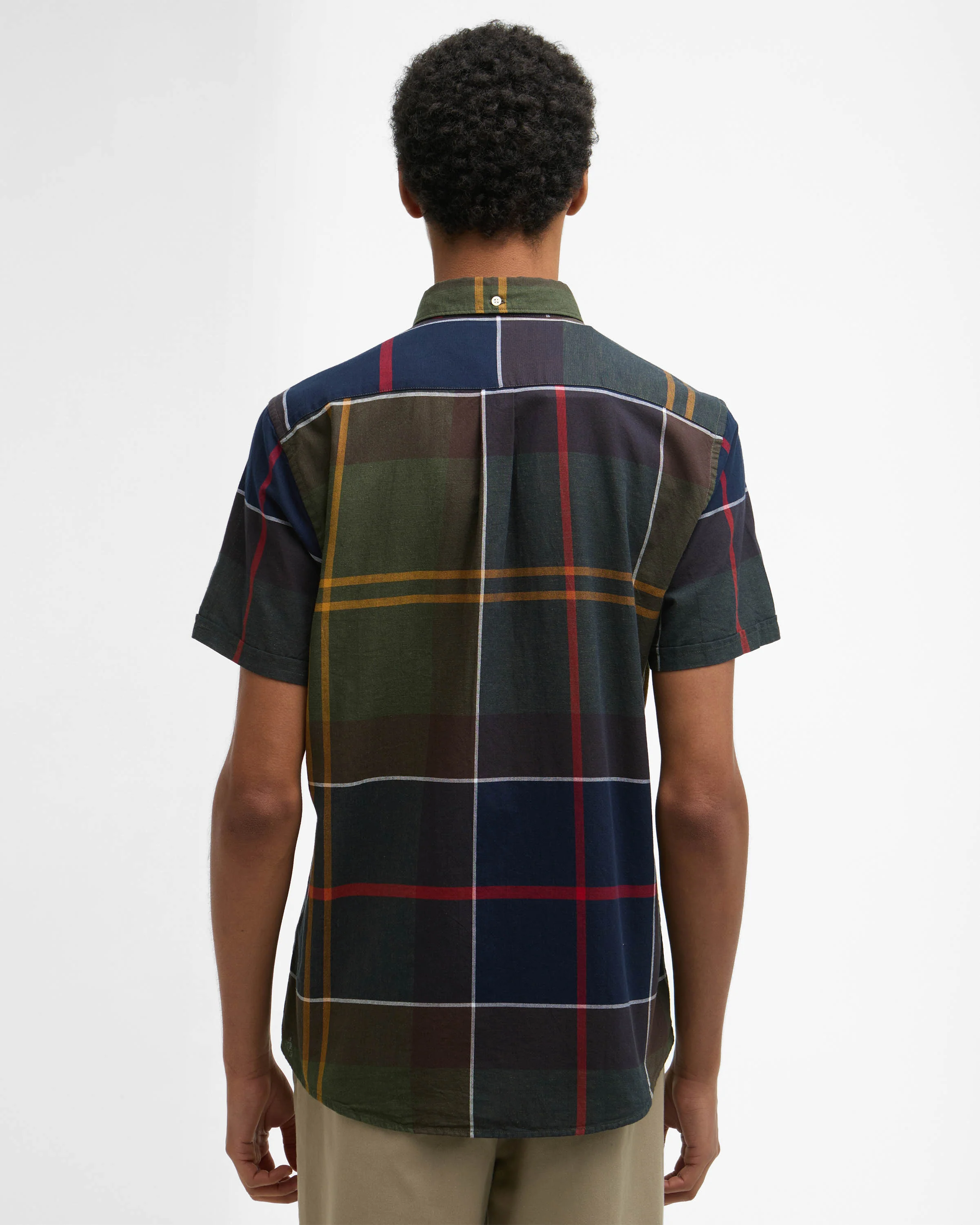 Barbour Douglas Mens Tailored Shirt - Classic Tartan - Image 2