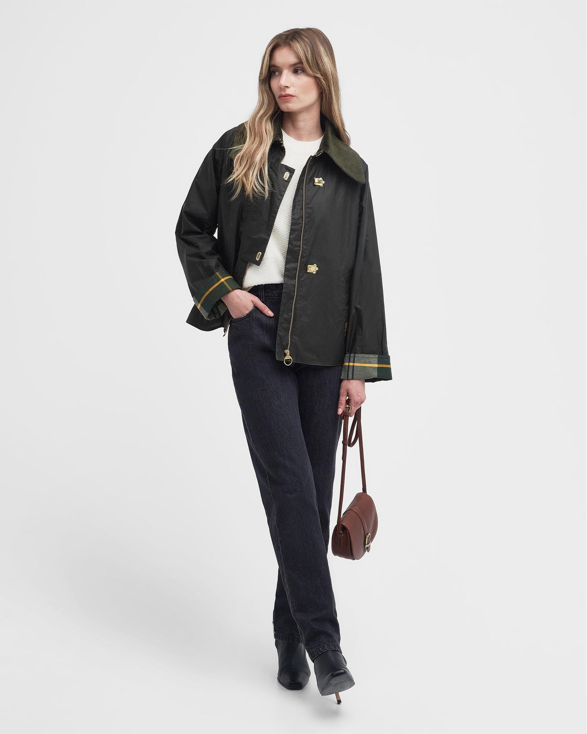 Barbour Drummond Womens Wax Jacket - Image 5
