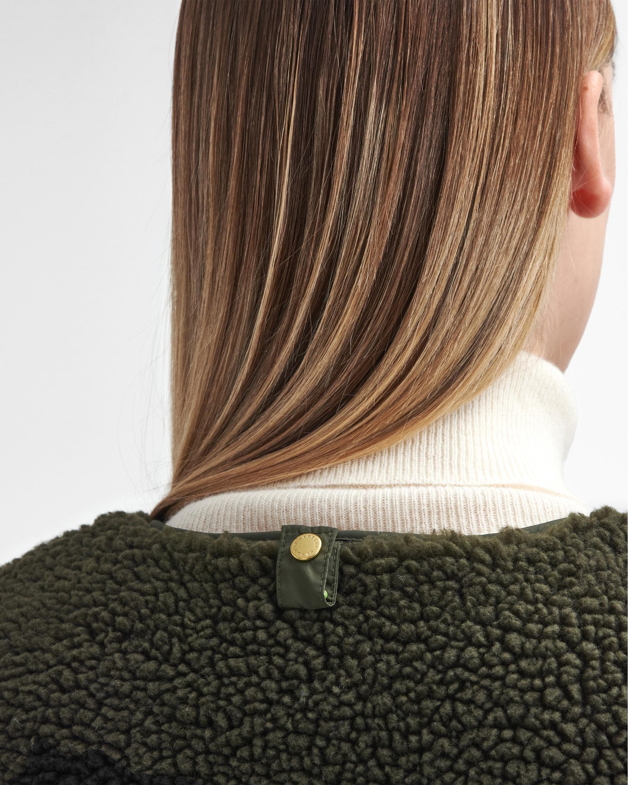 Barbour Dulsie Womens Liner - Olive/Ancient - Image 6