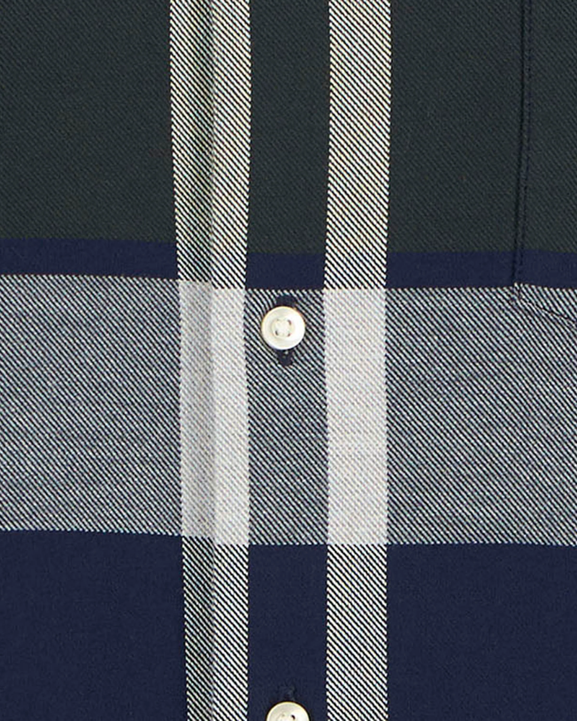 Barbour Dunoon Tailored Mens Shirt - Fernwood Tartan - Image 5
