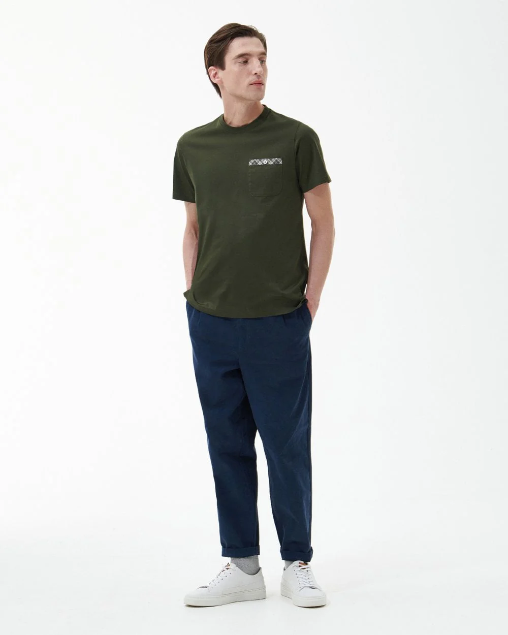 Barbour Durness Mens Pocket T-Shirt - Image 3