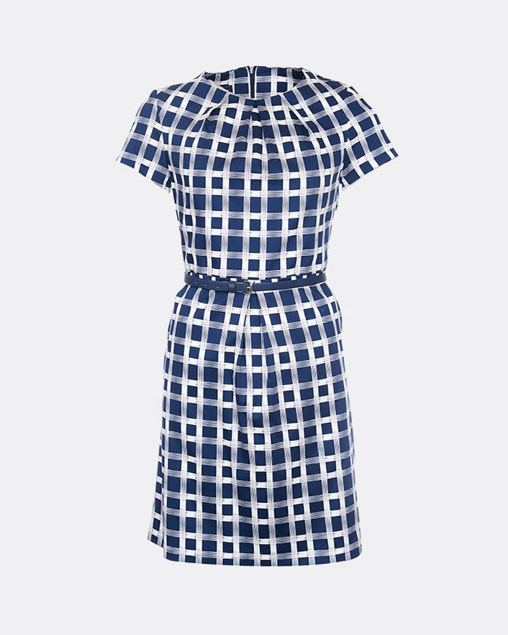 Barbour Earlsburn Womens Dress - Navy / Cloud - Image 6