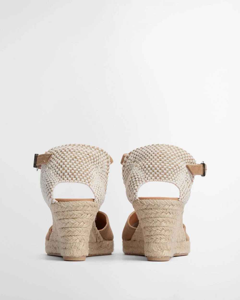 Barbour Elder Womens Suede Espadrilles - Tan - Image 4