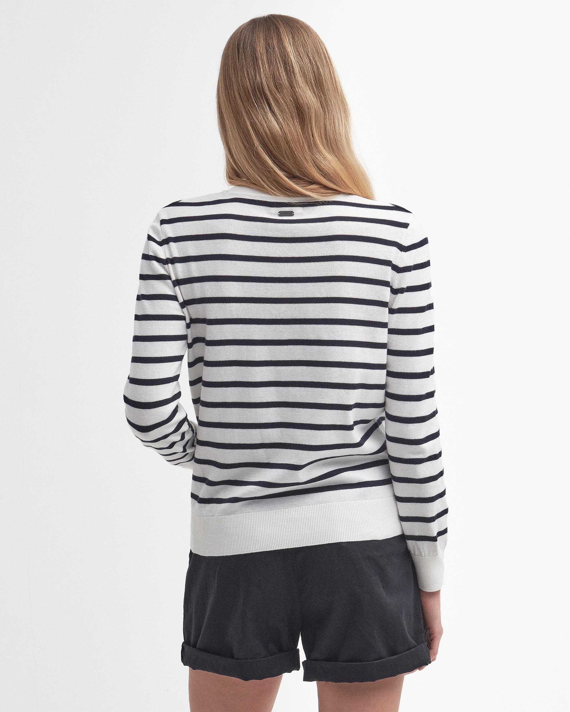 Barbour Ellewood Womens Stripe Knitted Jumper - Image 4