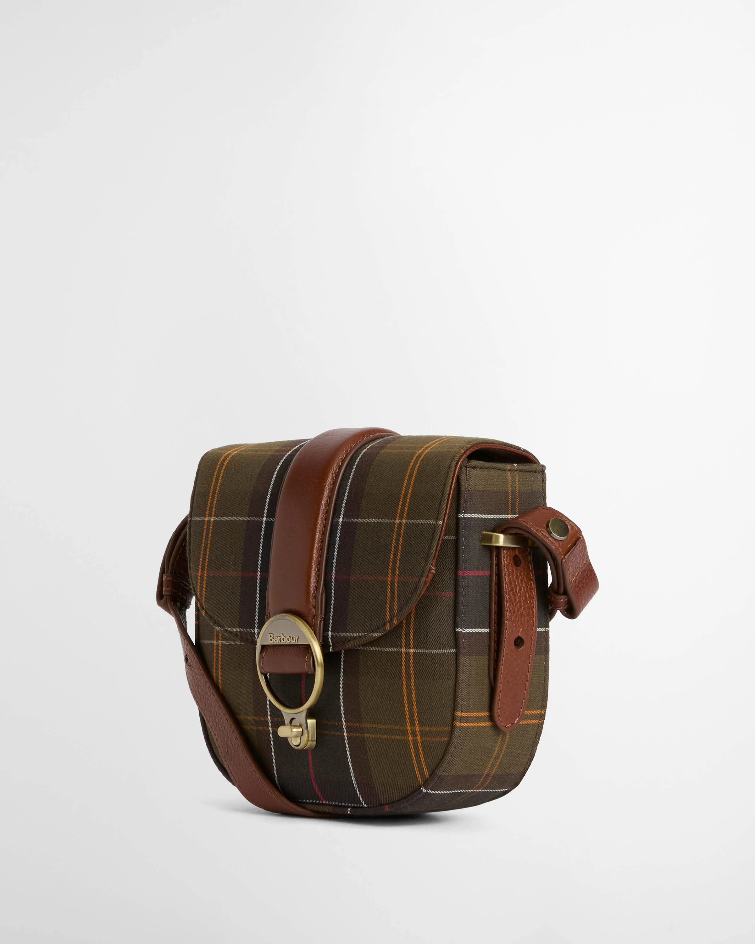 Barbour Elm Womens Tartan Crossbody Bag- Classic Tartan - Image 11