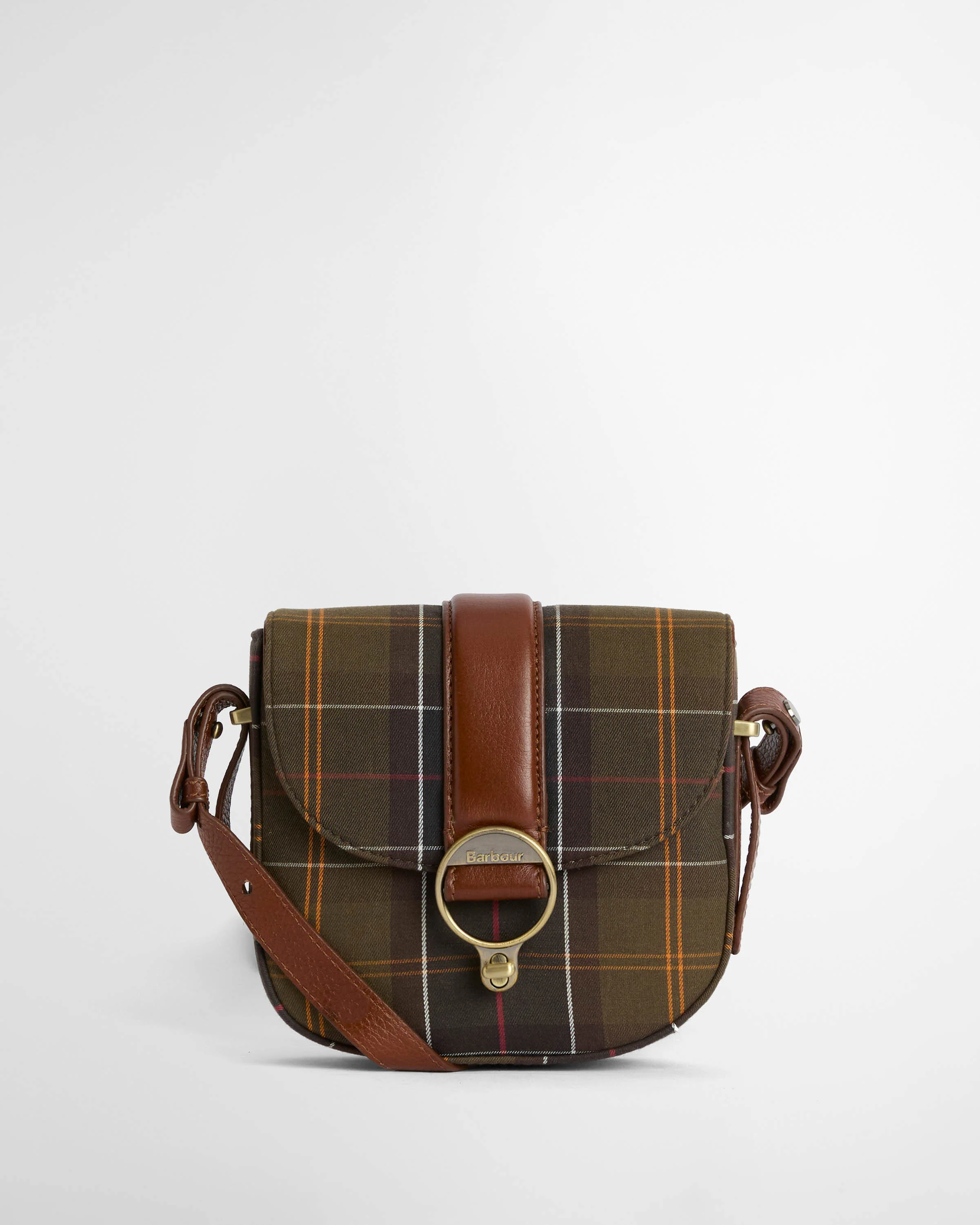 Barbour Elm Womens Tartan Crossbody Bag- Classic Tartan - Image 12