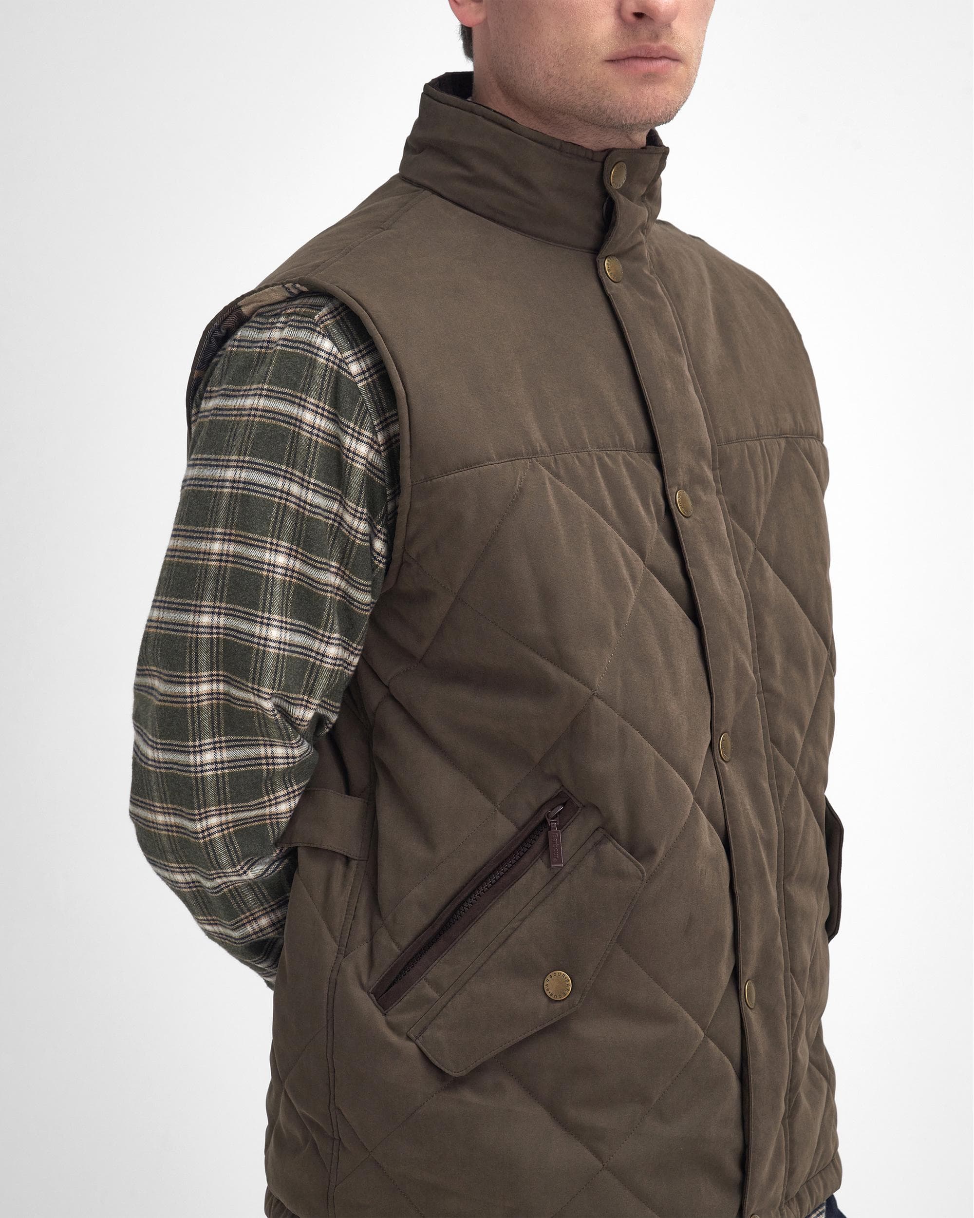 Barbour Elter Mens Quilted Gilet - Image 3