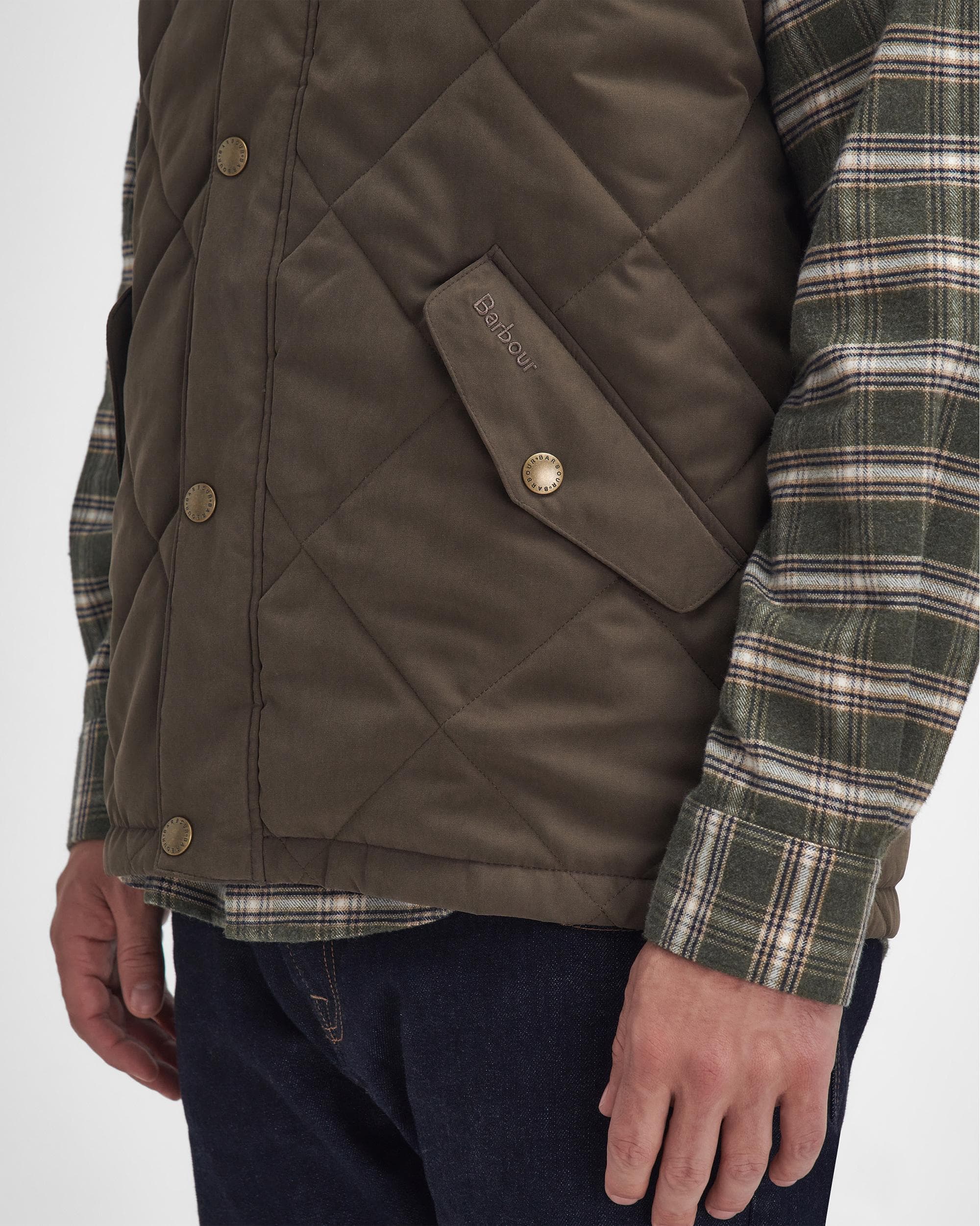 Barbour Elter Mens Quilted Gilet - Image 5