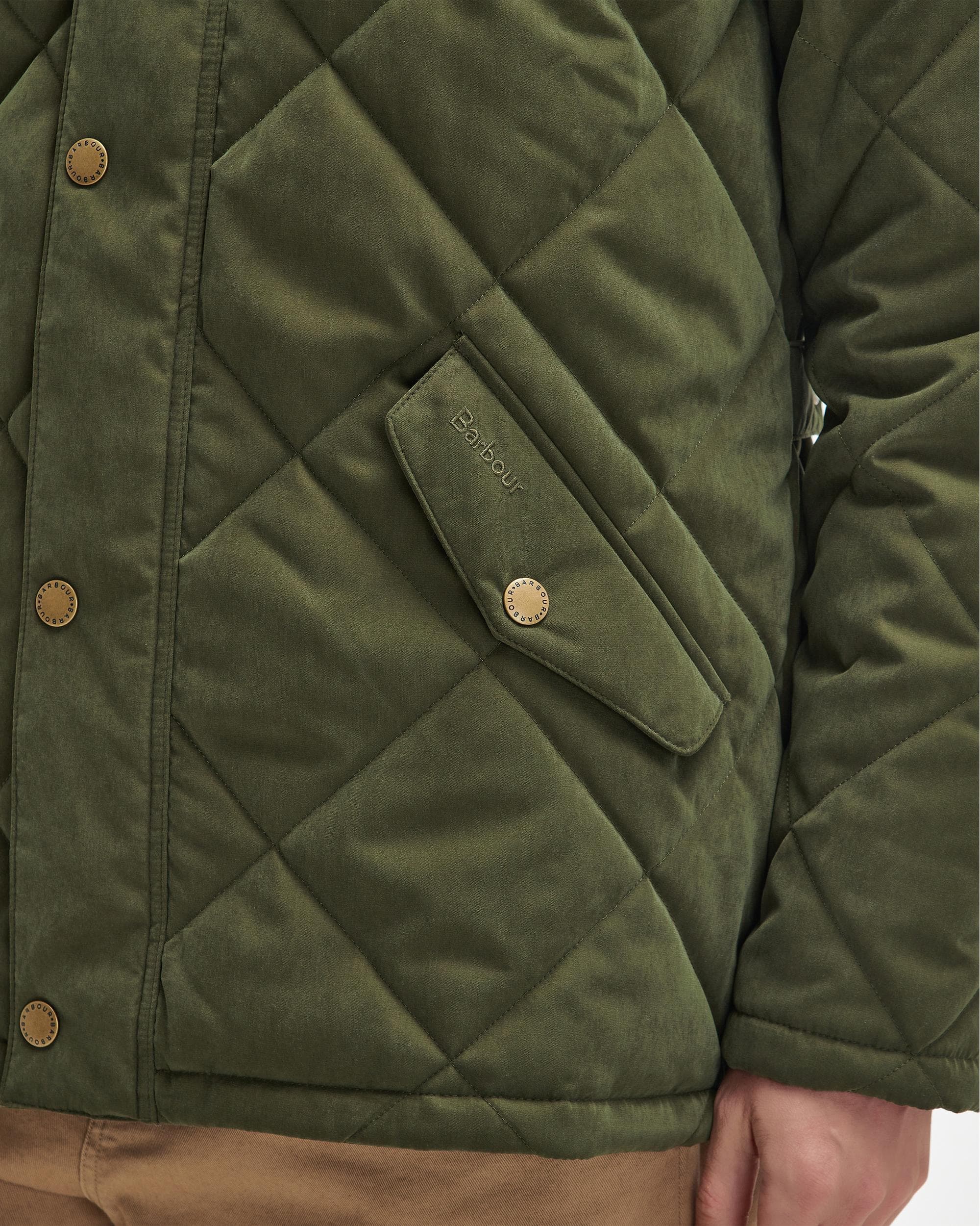 Barbour Elter Mens Quilted Jacket - Image 3