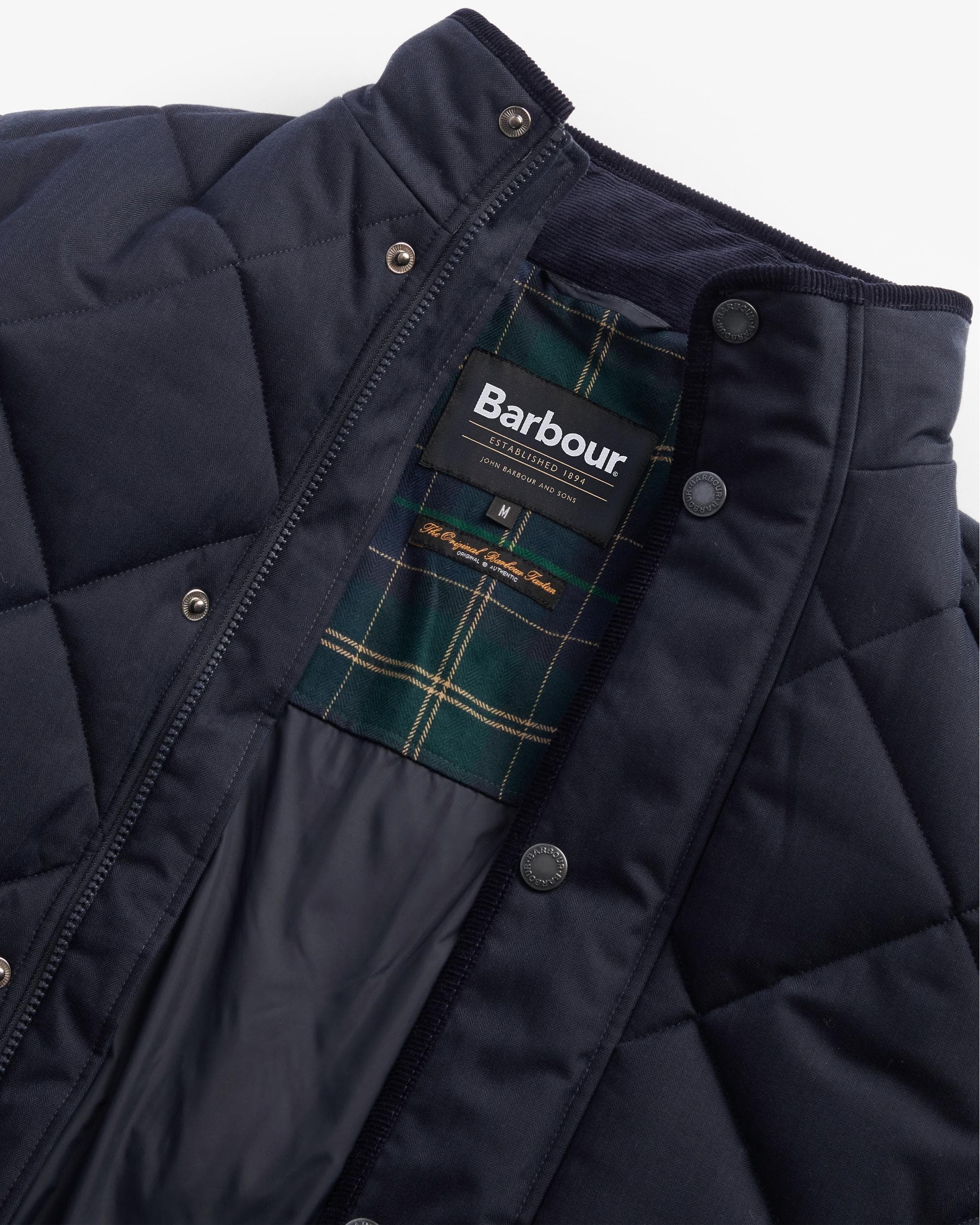 Barbour Embleton Mens Quilted Jacket - Image 7