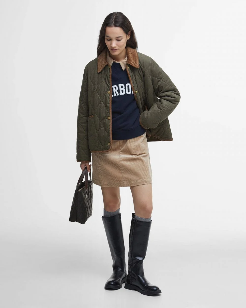 Barbour Emilia Womens Quilted Jacket - Image 2