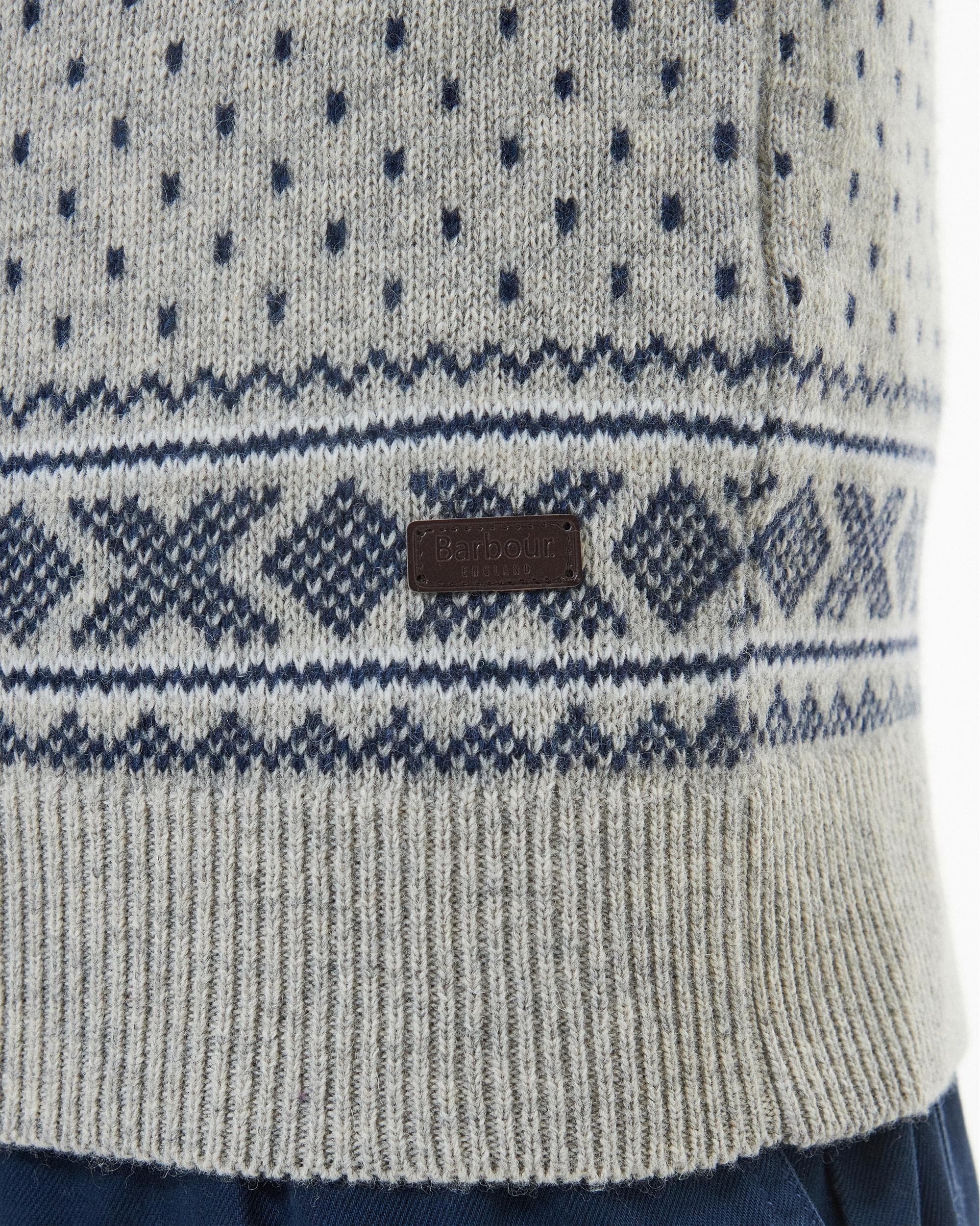Barbour Essential Fairisle Mens Jumper - Image 6