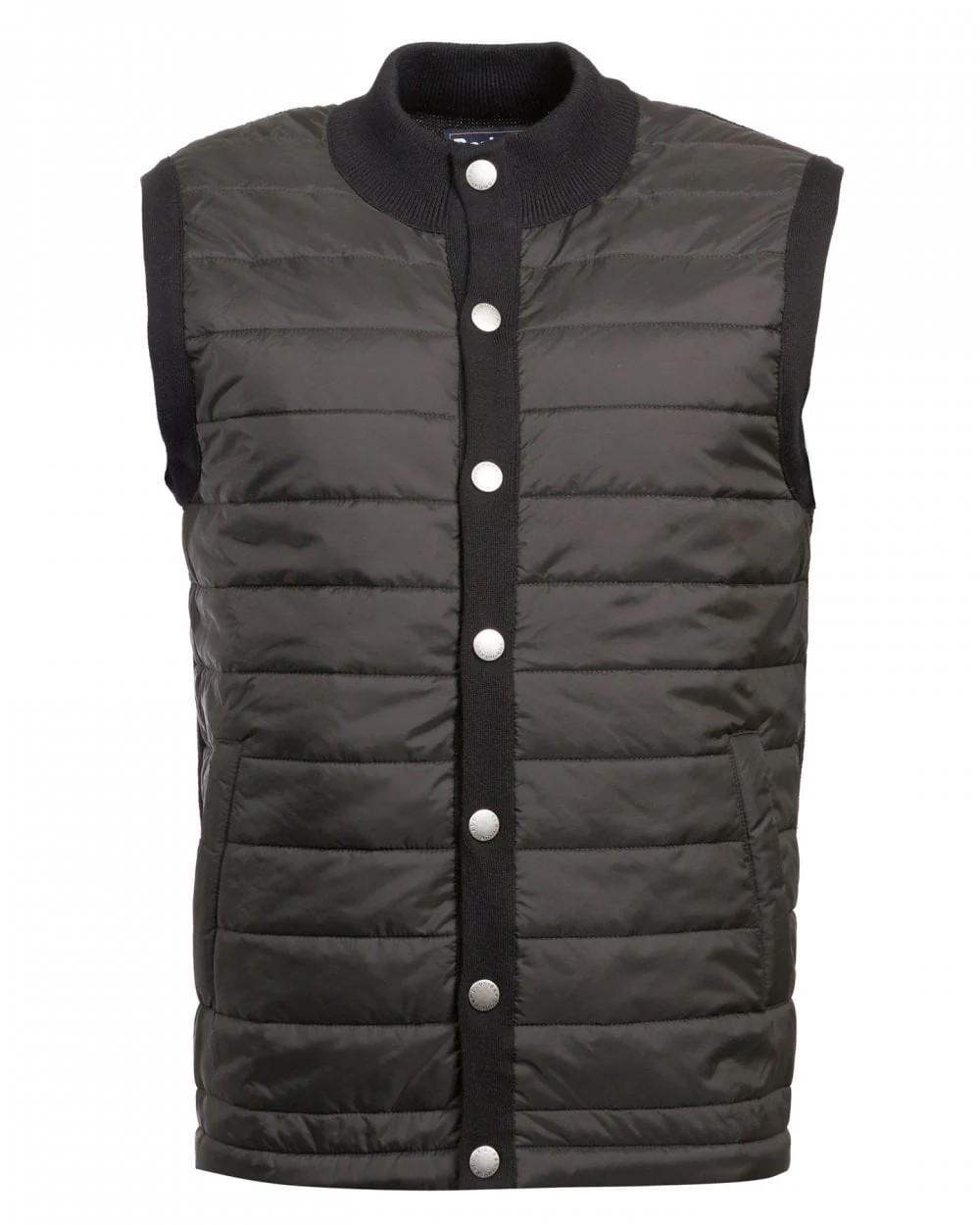 Barbour Essential Mens Gilet - Black - Image 8