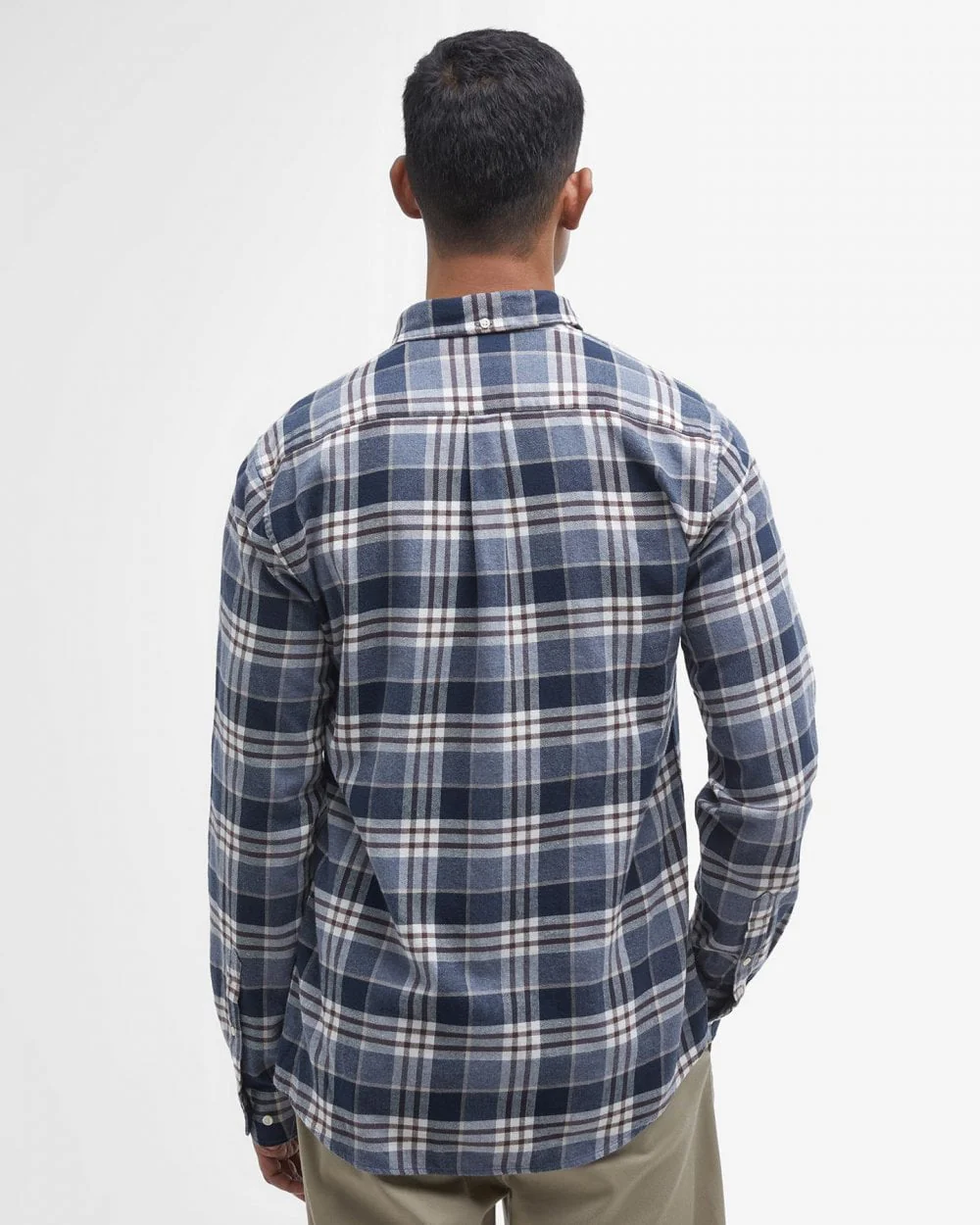 Barbour Fallbay Mens Tailored Fit Check Shirt - Image 4