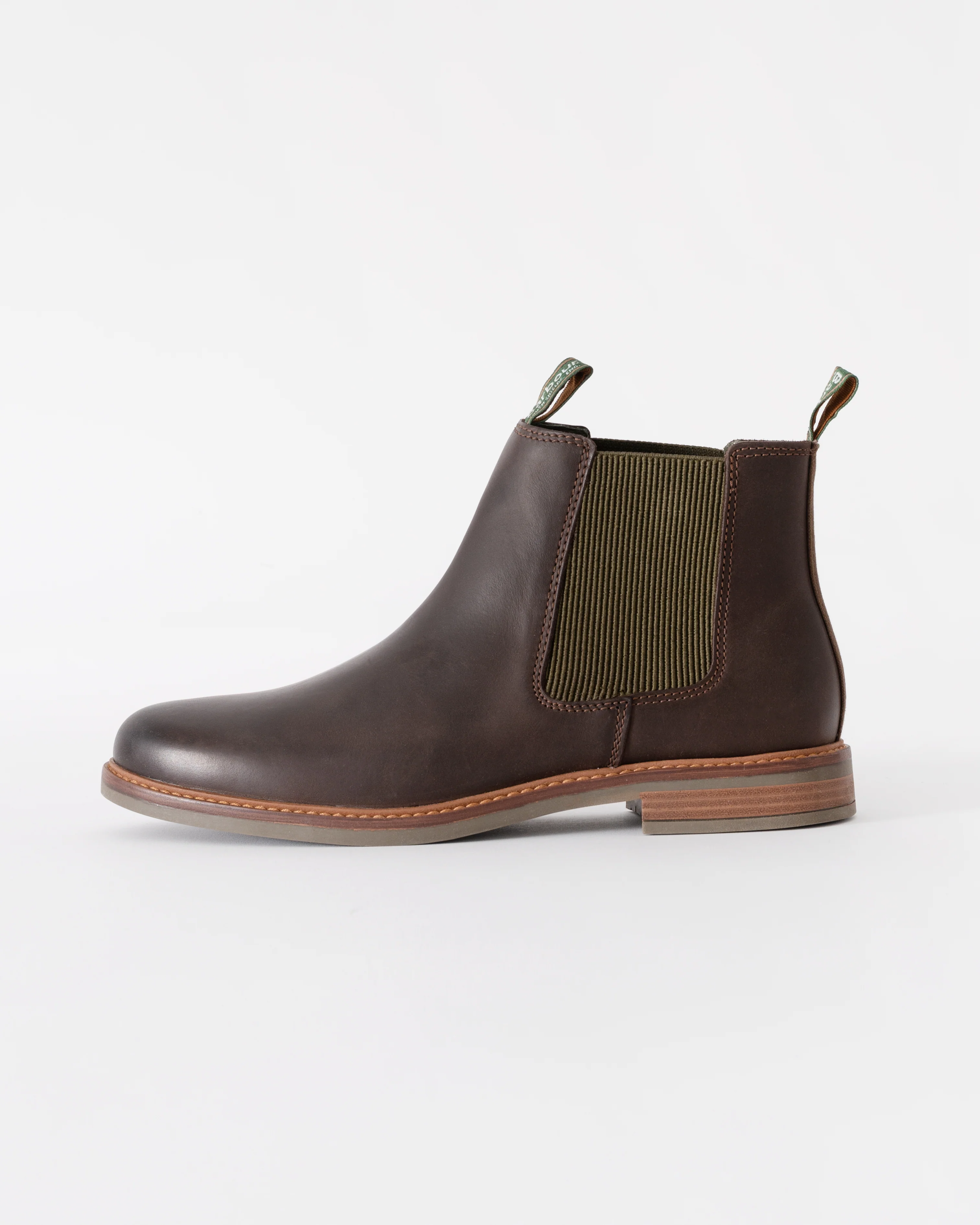 Barbour Farsley Mens Chelsea Boots - Choco - Image 2