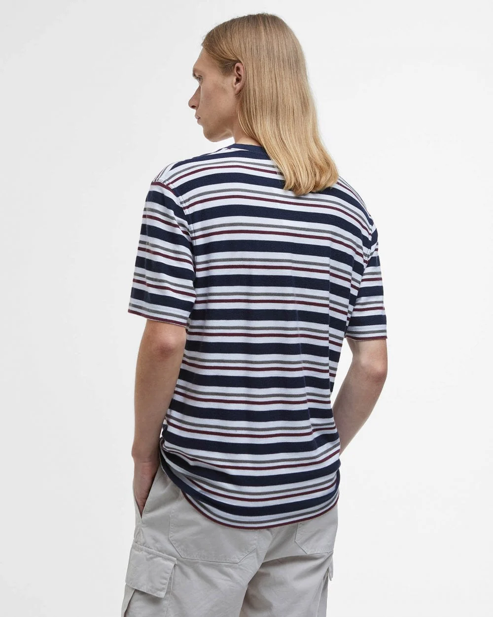 Barbour Feltwell Stripe Mens T-Shirt - Image 5