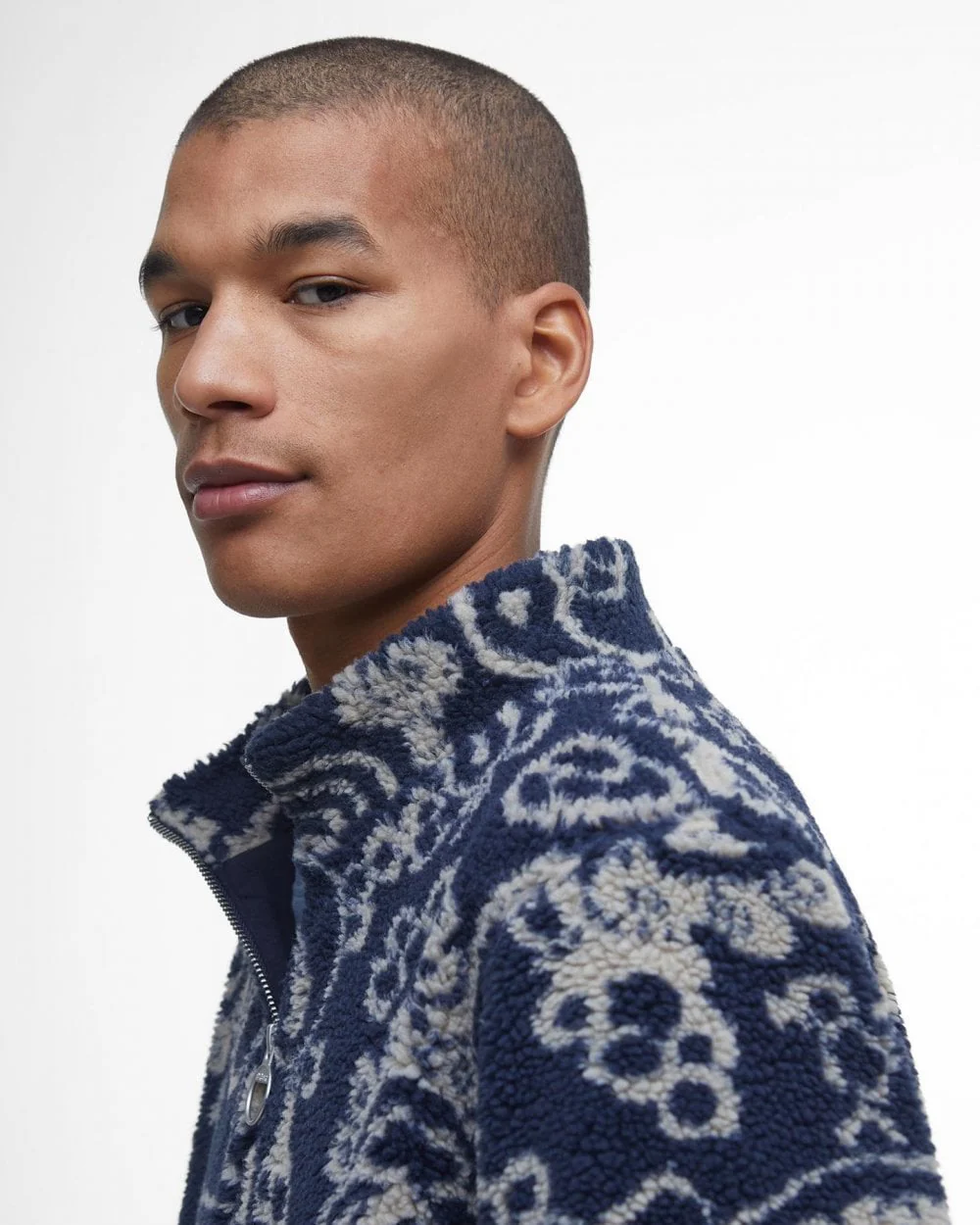 Barbour Fergus Mens Half Zip Fleece - Image 3