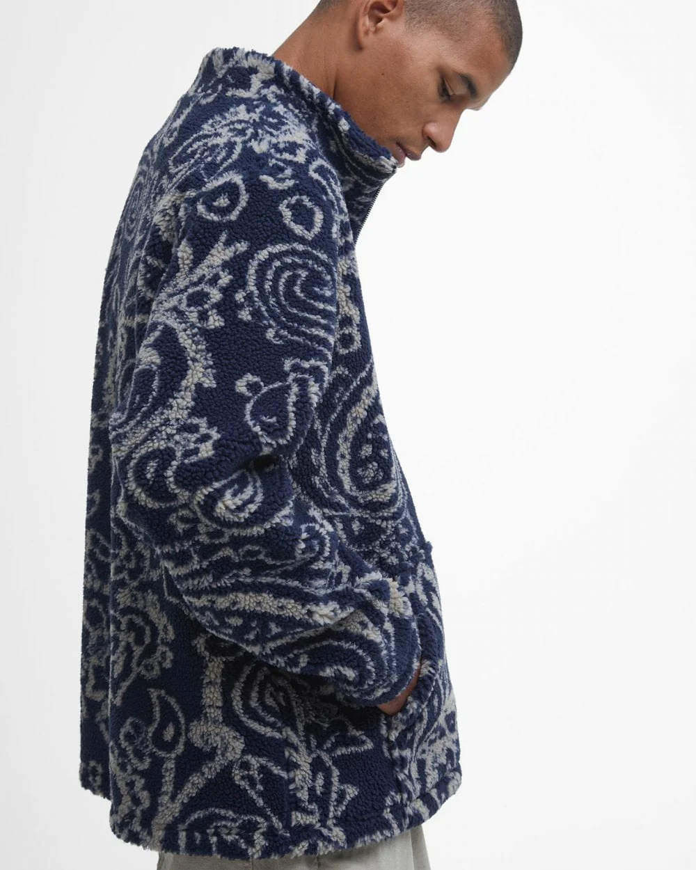 Barbour Fergus Mens Half Zip Fleece - Image 5