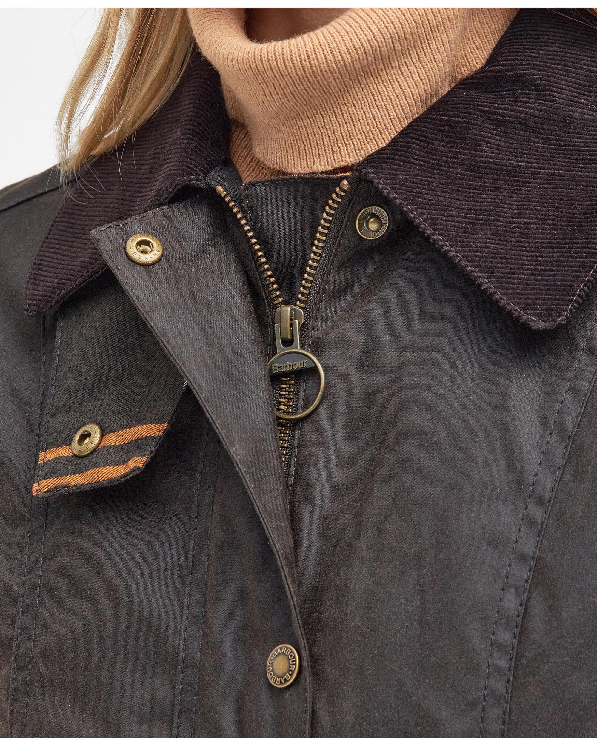 Barbour Fiddich Wax Womens Jacket - Image 4