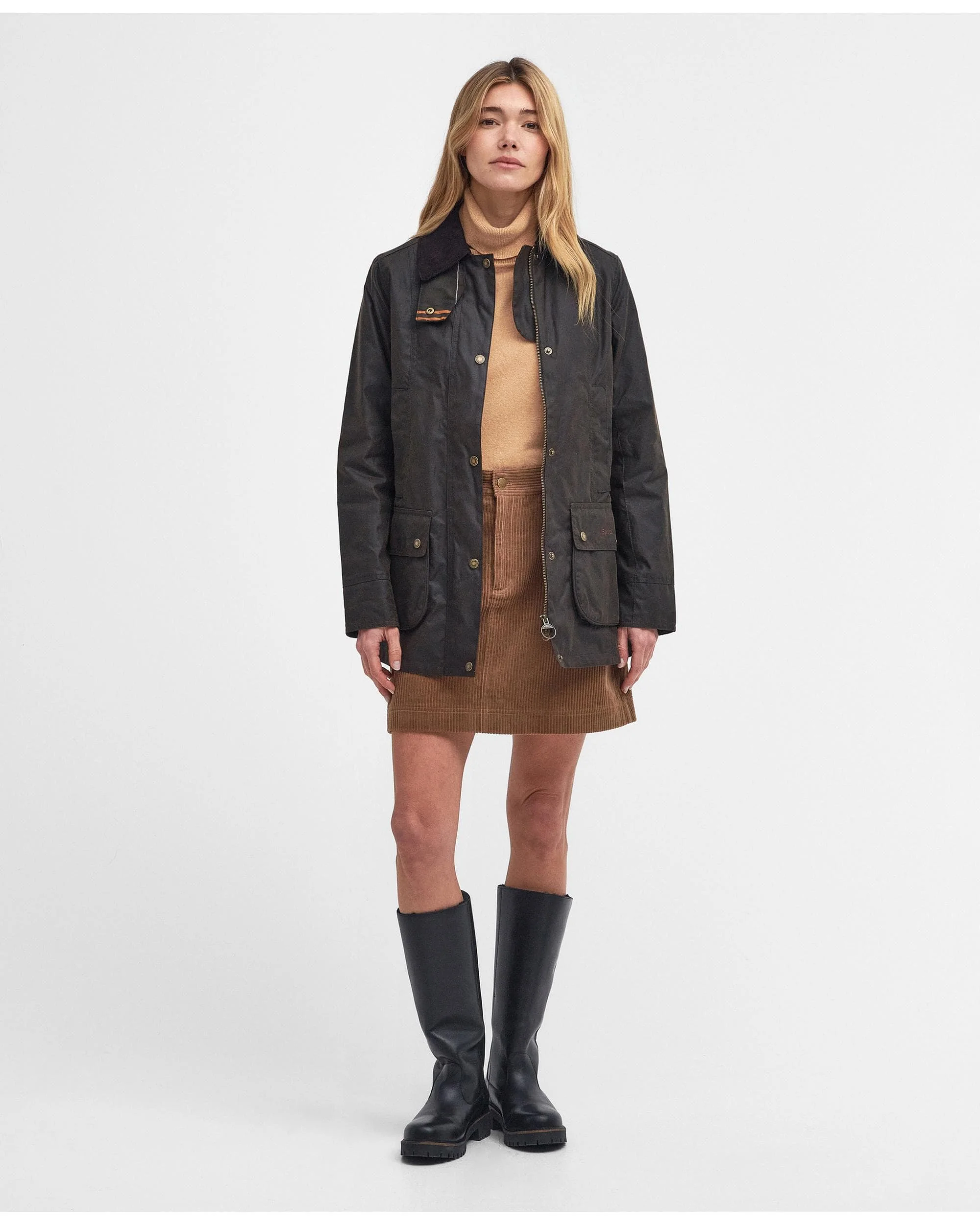 Barbour Fiddich Wax Womens Jacket - Image 6