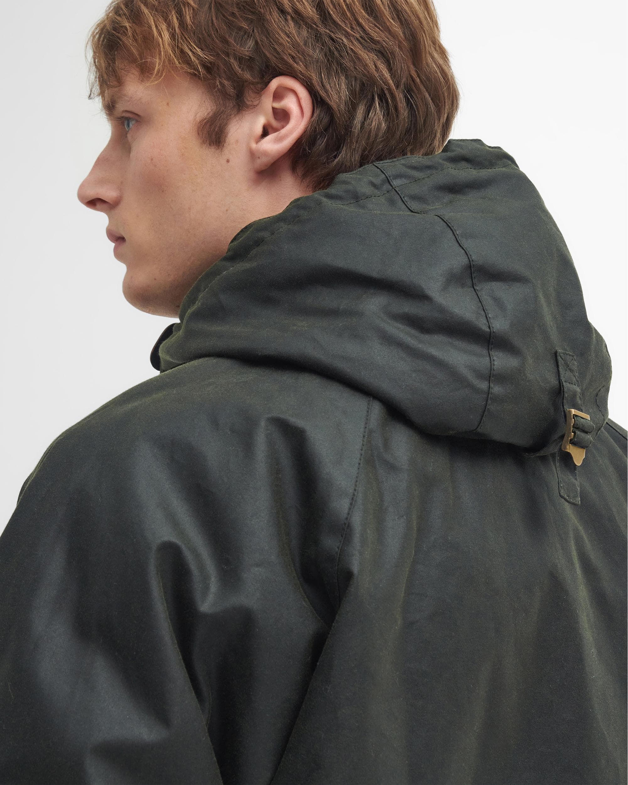Barbour Field Mens Wax Parka - Image 6