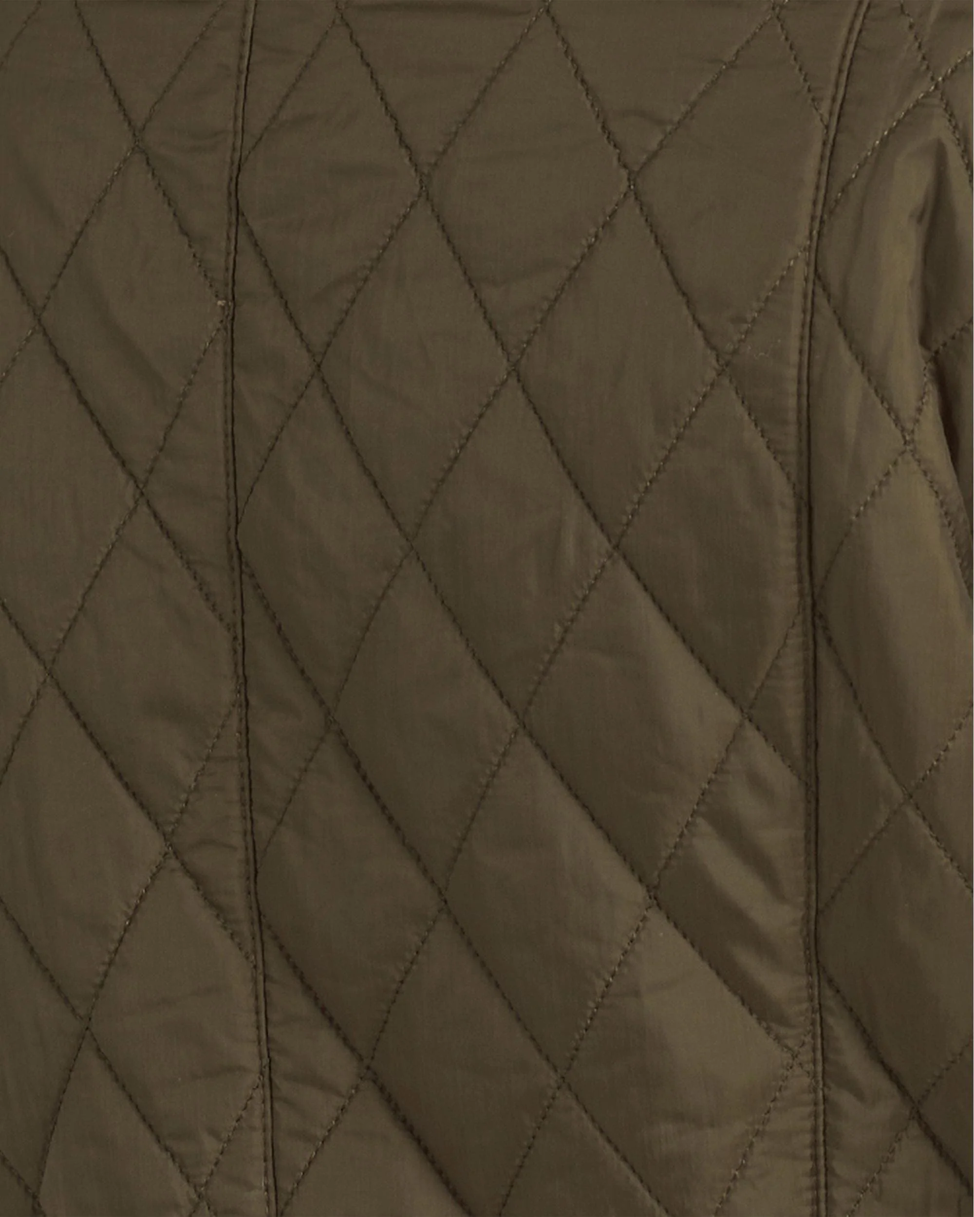 Barbour Flyweight Cavalry Quilted Ladies Jacket - Olive - Image 7