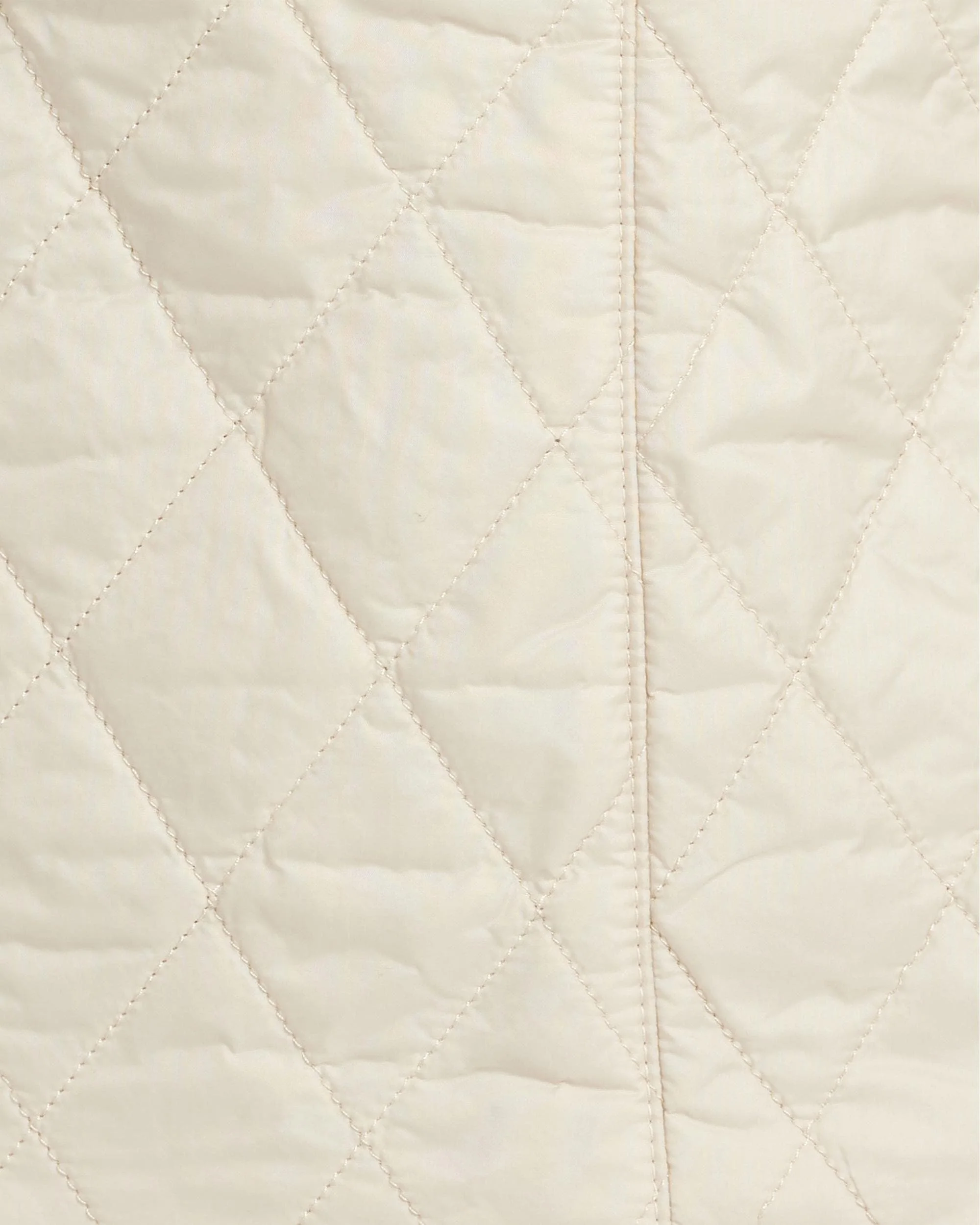 Barbour Flyweight Cavalry Quilted Ladies Jacket - Pearl/Stone - Image 7